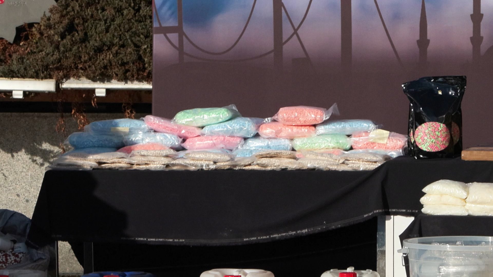 Ele geçirilen uyuşturucu maddeler