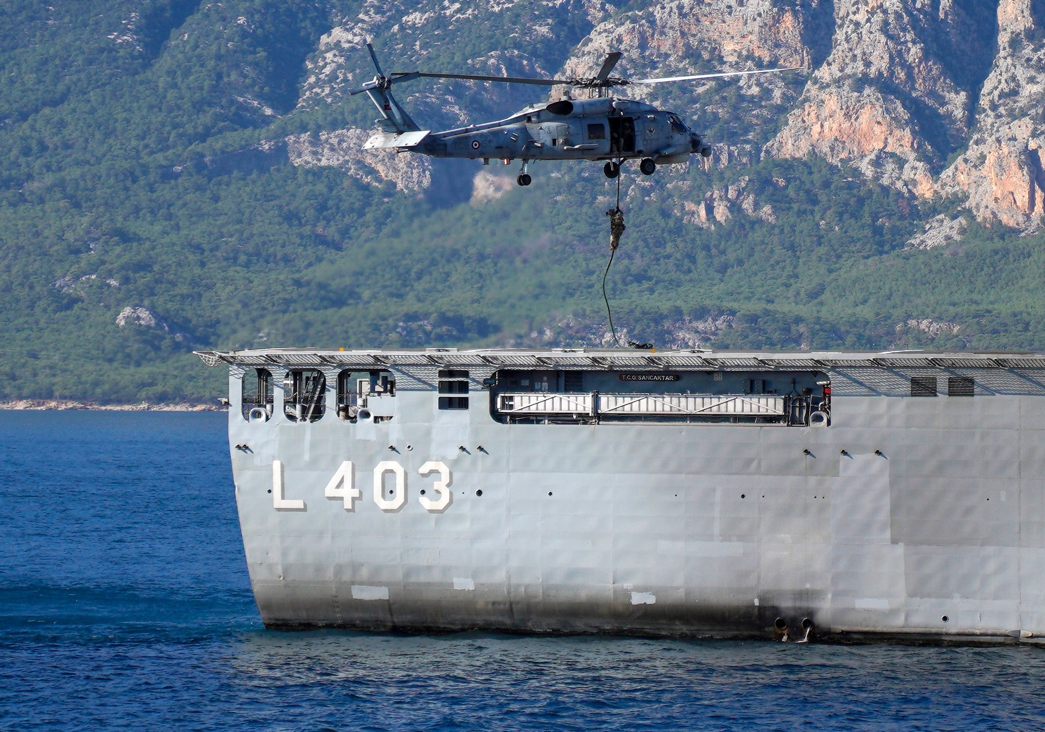 Doğu Akdeniz Türk donanma gemileri