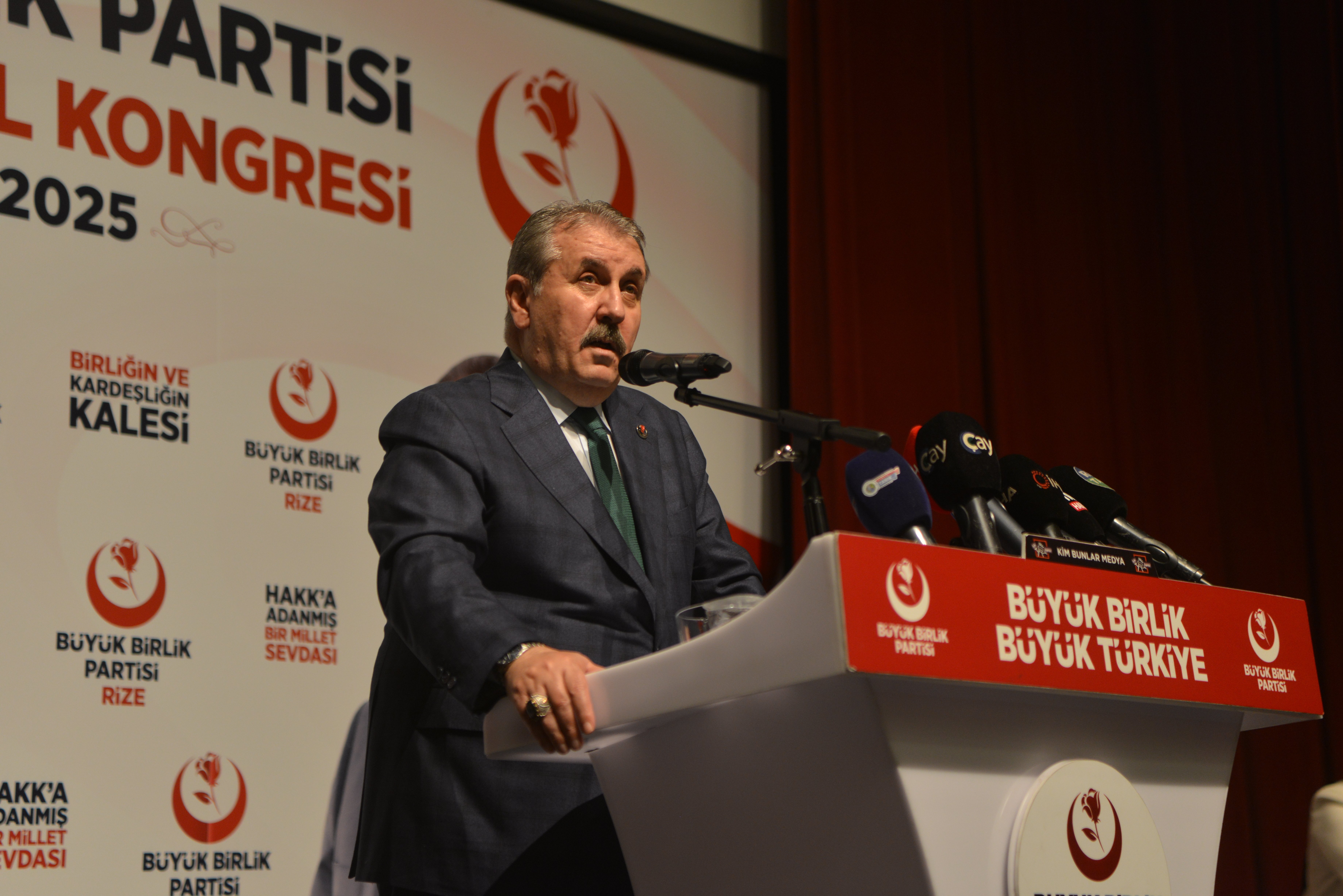 Mustafa Destici Rize Kongresi