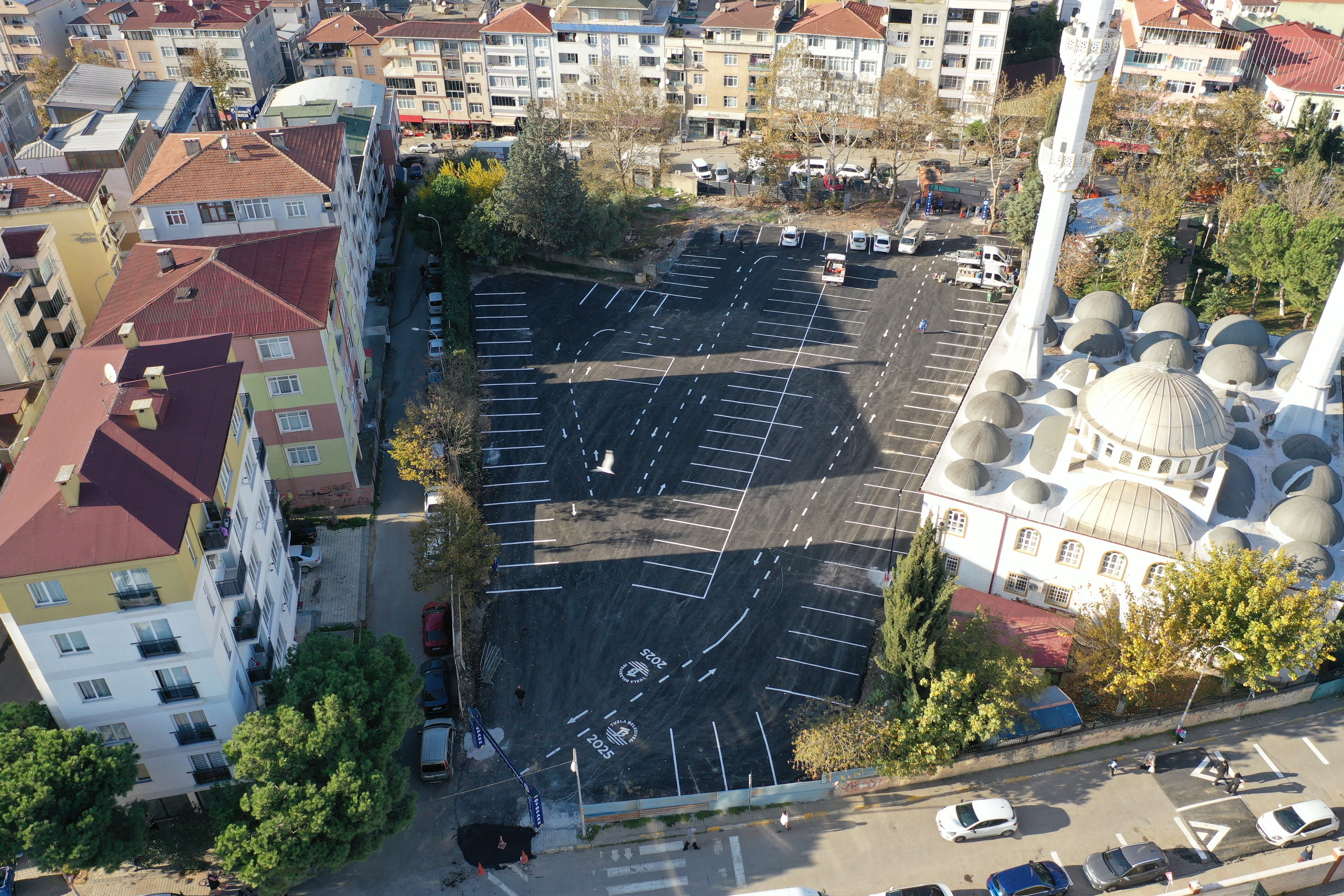 Tuzla Belediye Başkanı Eren Ali Bingöl otopark açılışı