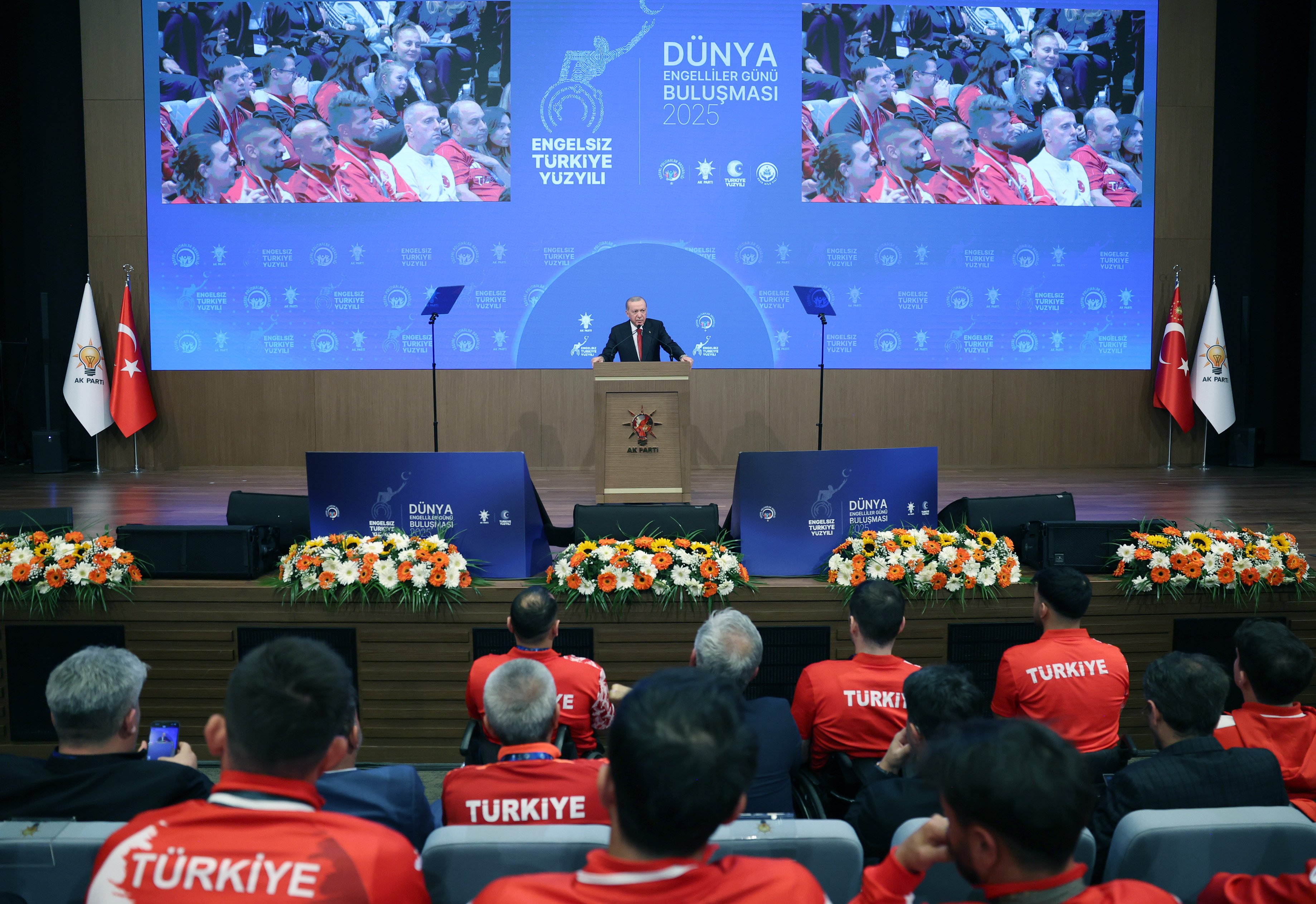 Cumhurbaşkanı Erdoğan Engelsiz Türkiye Yüzyılı Buluşmasında