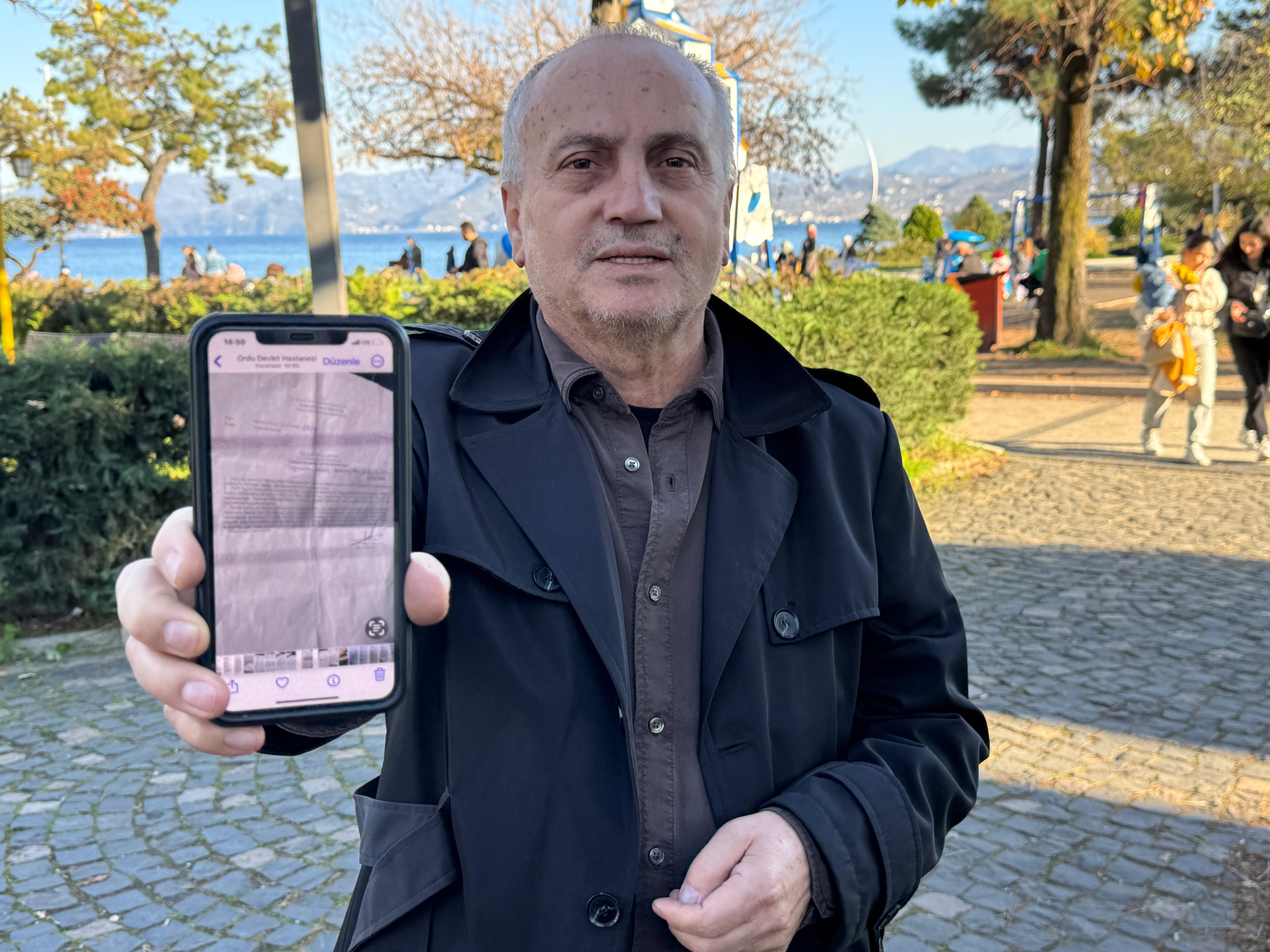 Ali Osman Metan askerlik şubesinde