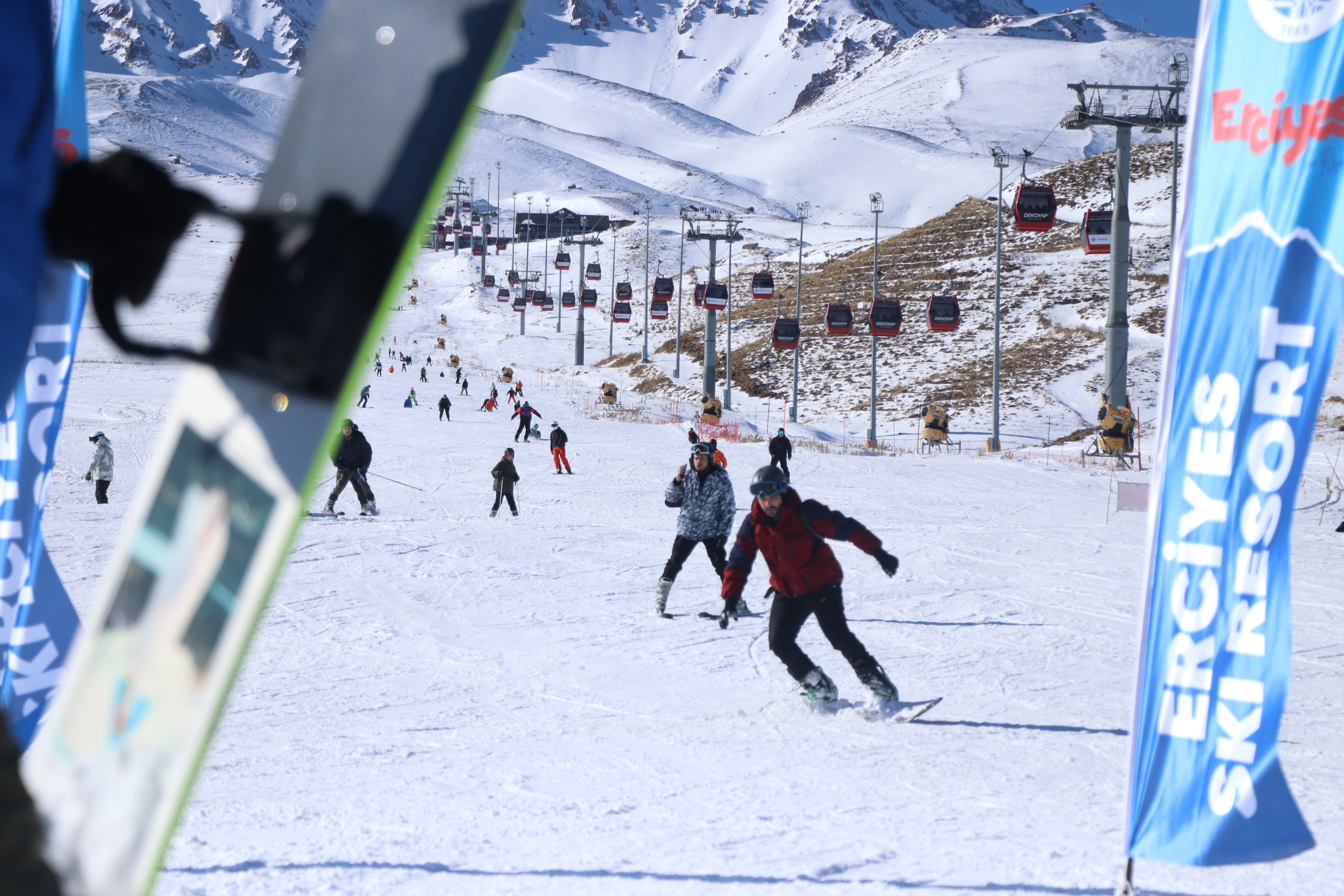 Erciyes Kayak Merkezi Sezon Açılışı Memduh Büyükkılıç