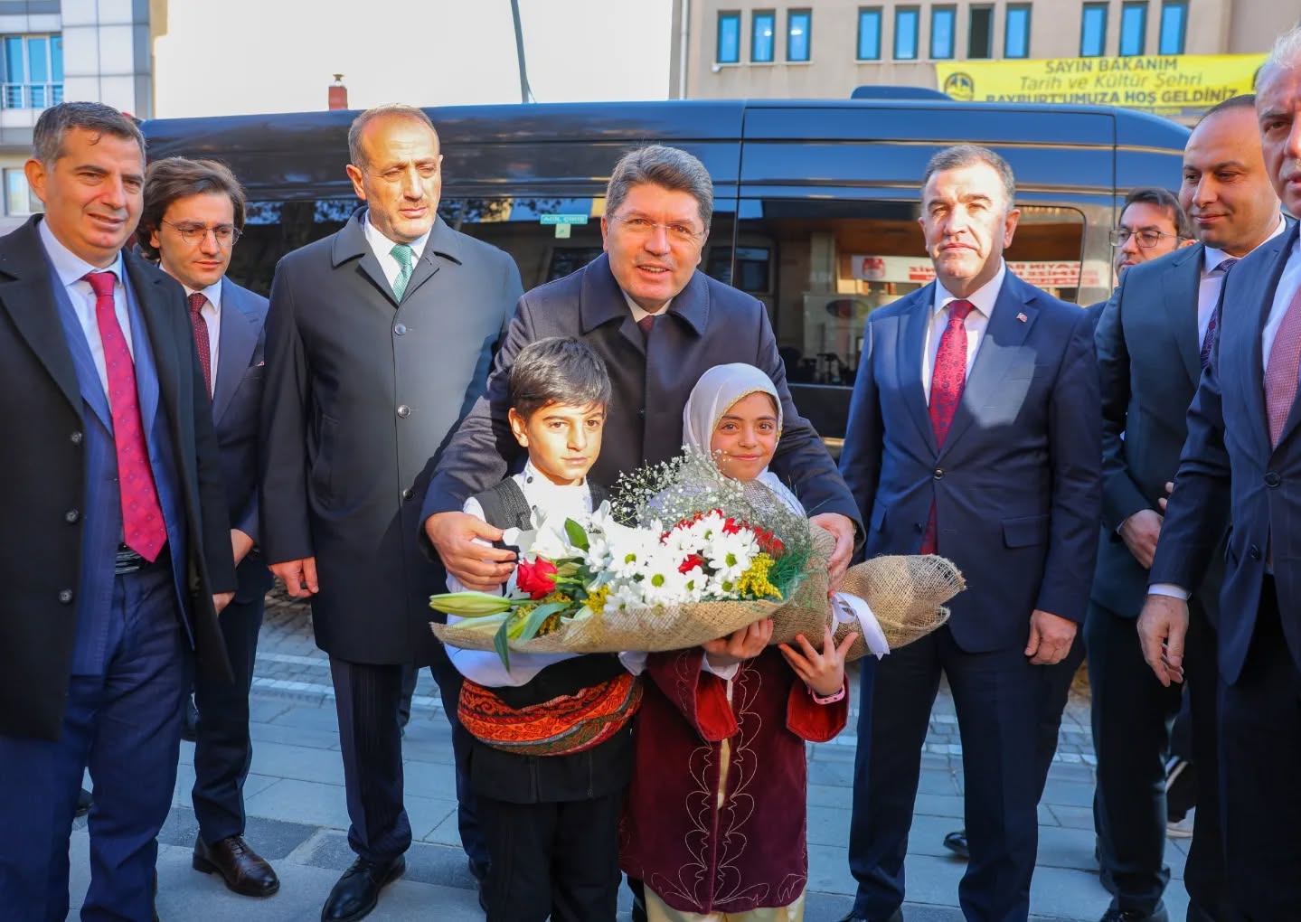 Adalet Bakanı Yılmaz Tunç Bayburt Adalet Sarayı Temel Atma Töreni