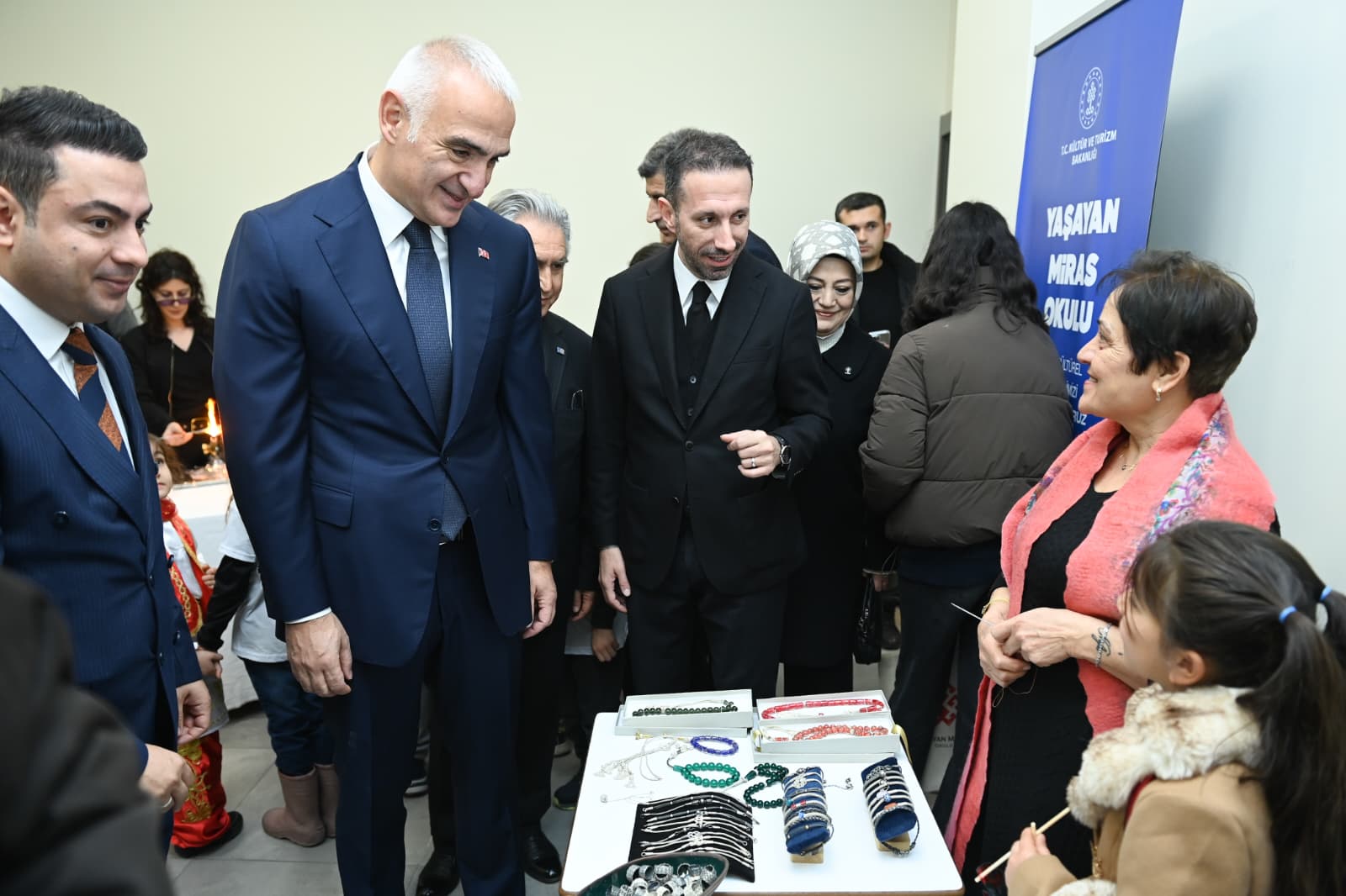 Kültür ve Turizm Bakanı Mehmet Nuri Ersoy Yaşayan Miras Okulu açılışı