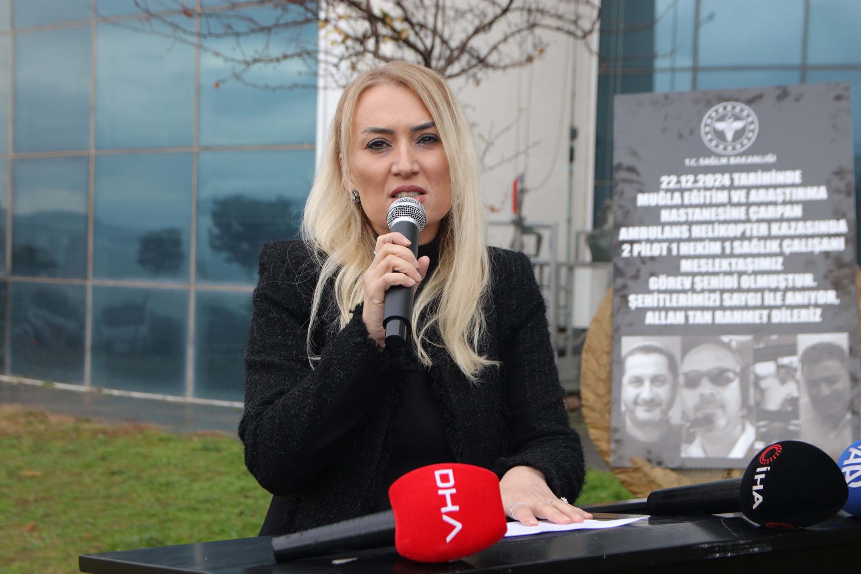 Muğla helikopter kazası anma töreni dua