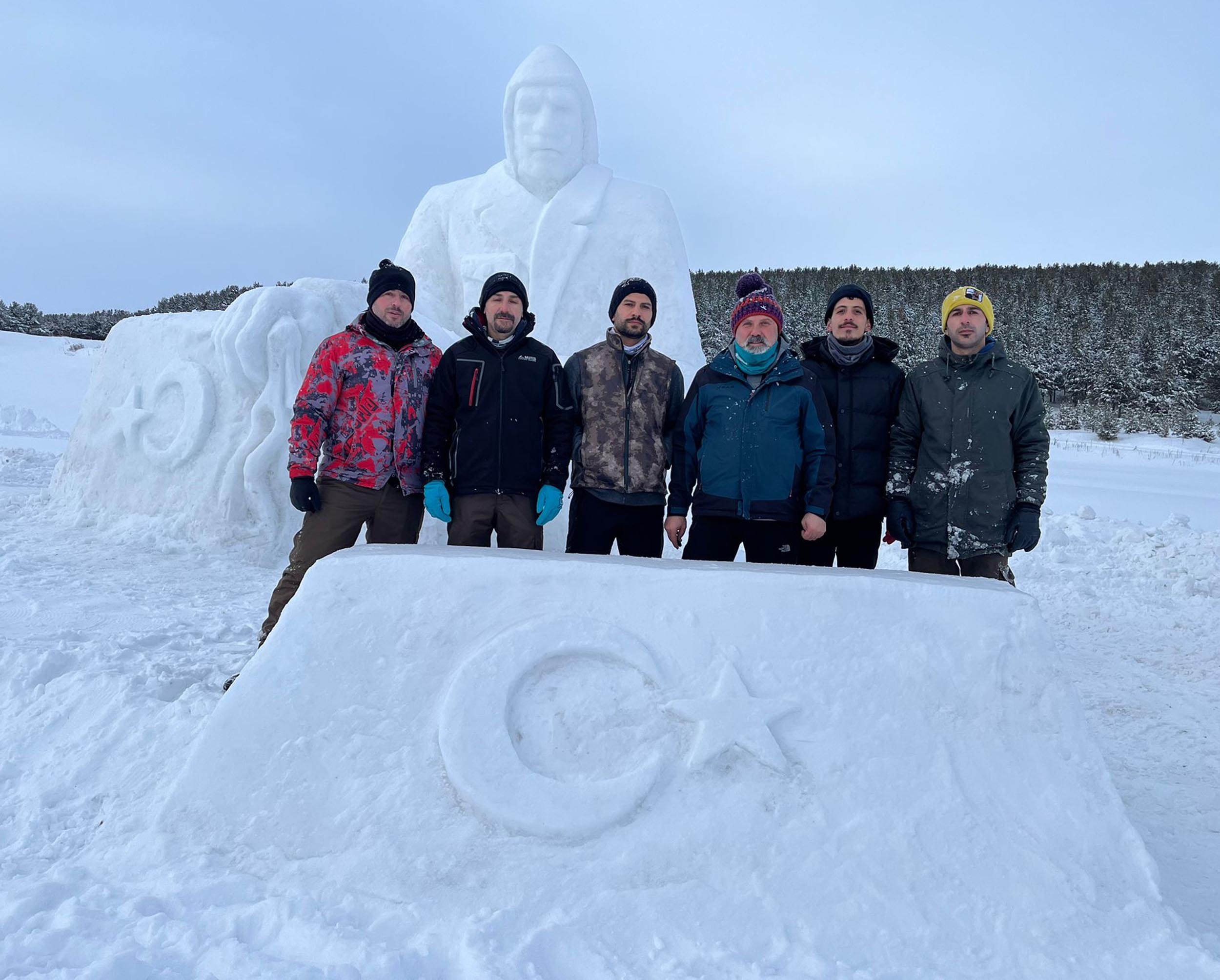 Kardan heykel detay Sarıkamış