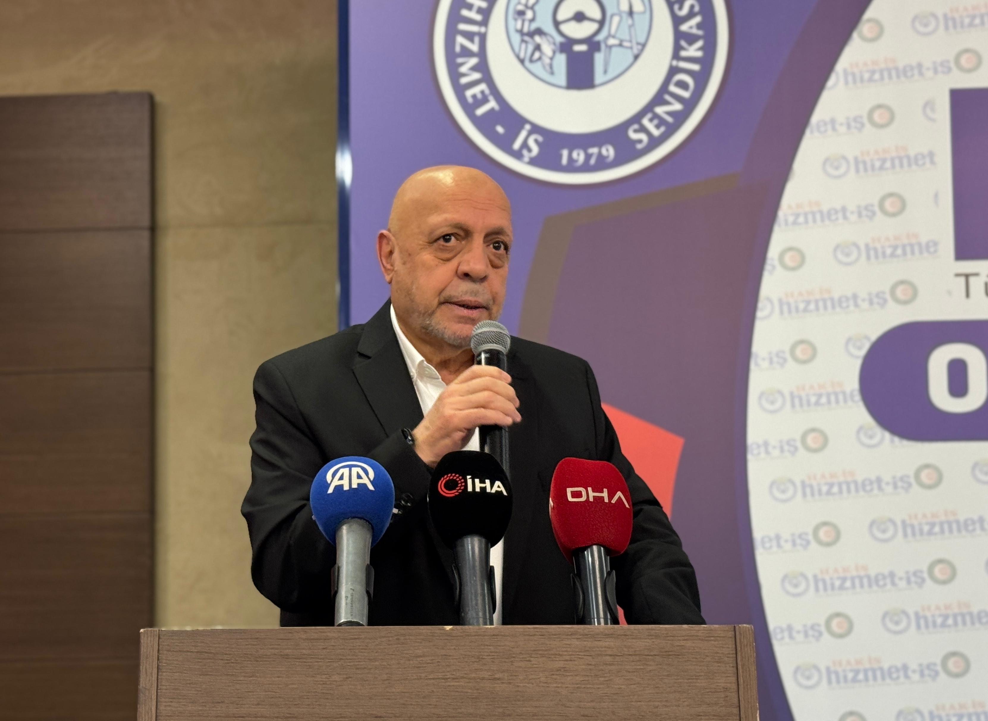 Mahmut Arslan HAK-İŞ sendika genel kurul toplantısı