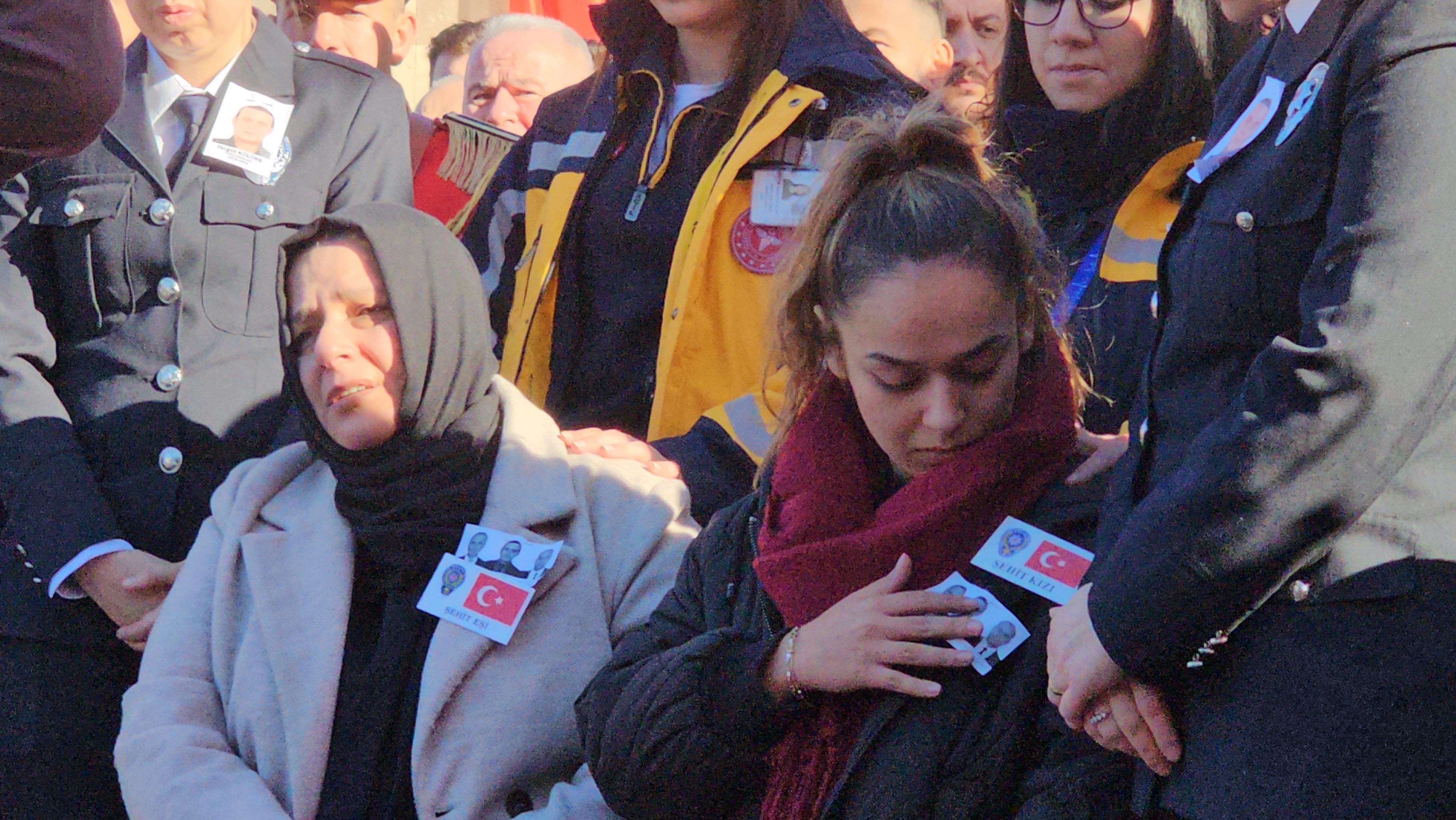 Şehit Polis Memuru Turgut Külünk cenaze merasimi