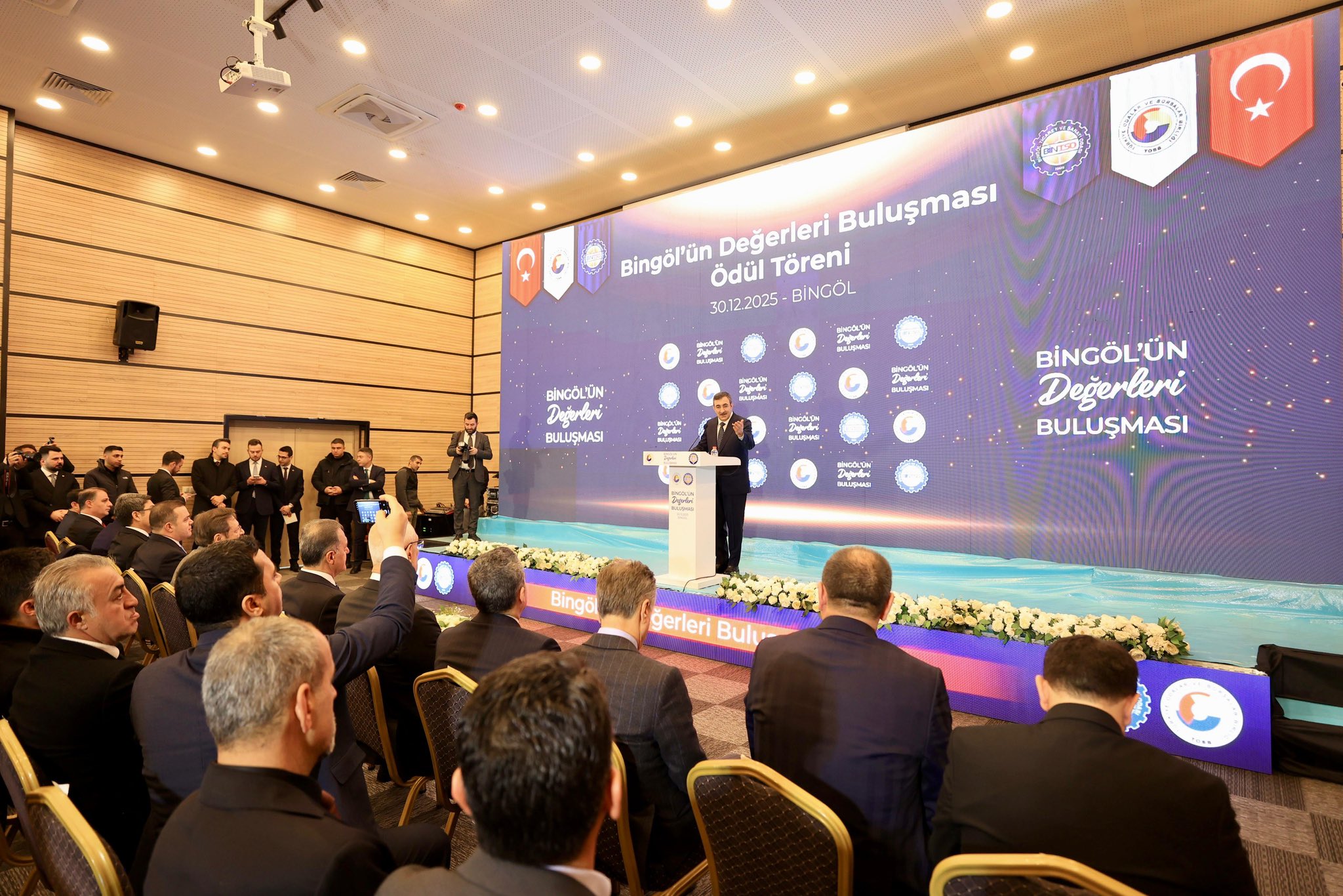 Cevdet Yılmaz Bingöl konuşması