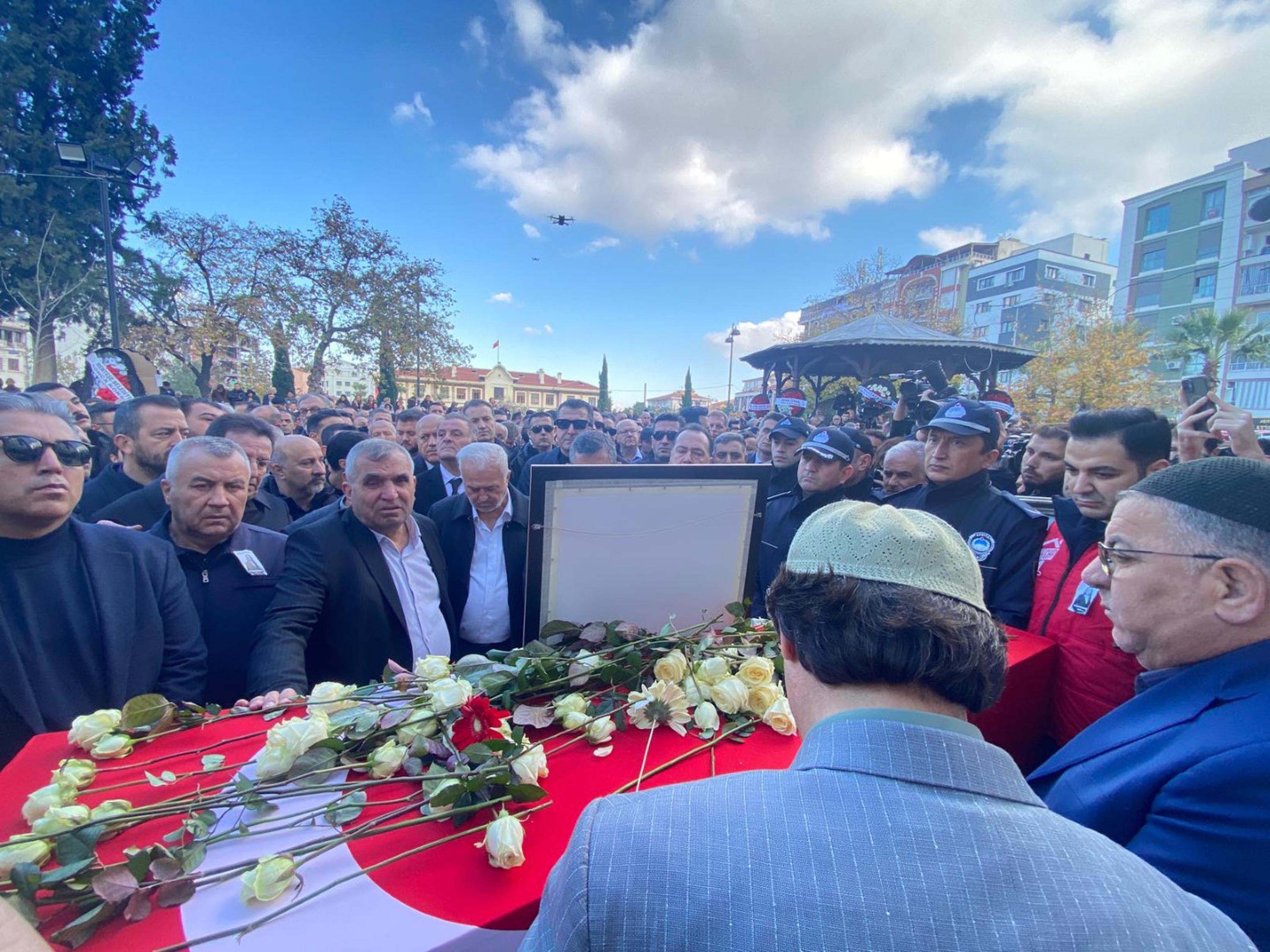 Şehzadeler Belediyesi cenaze töreni