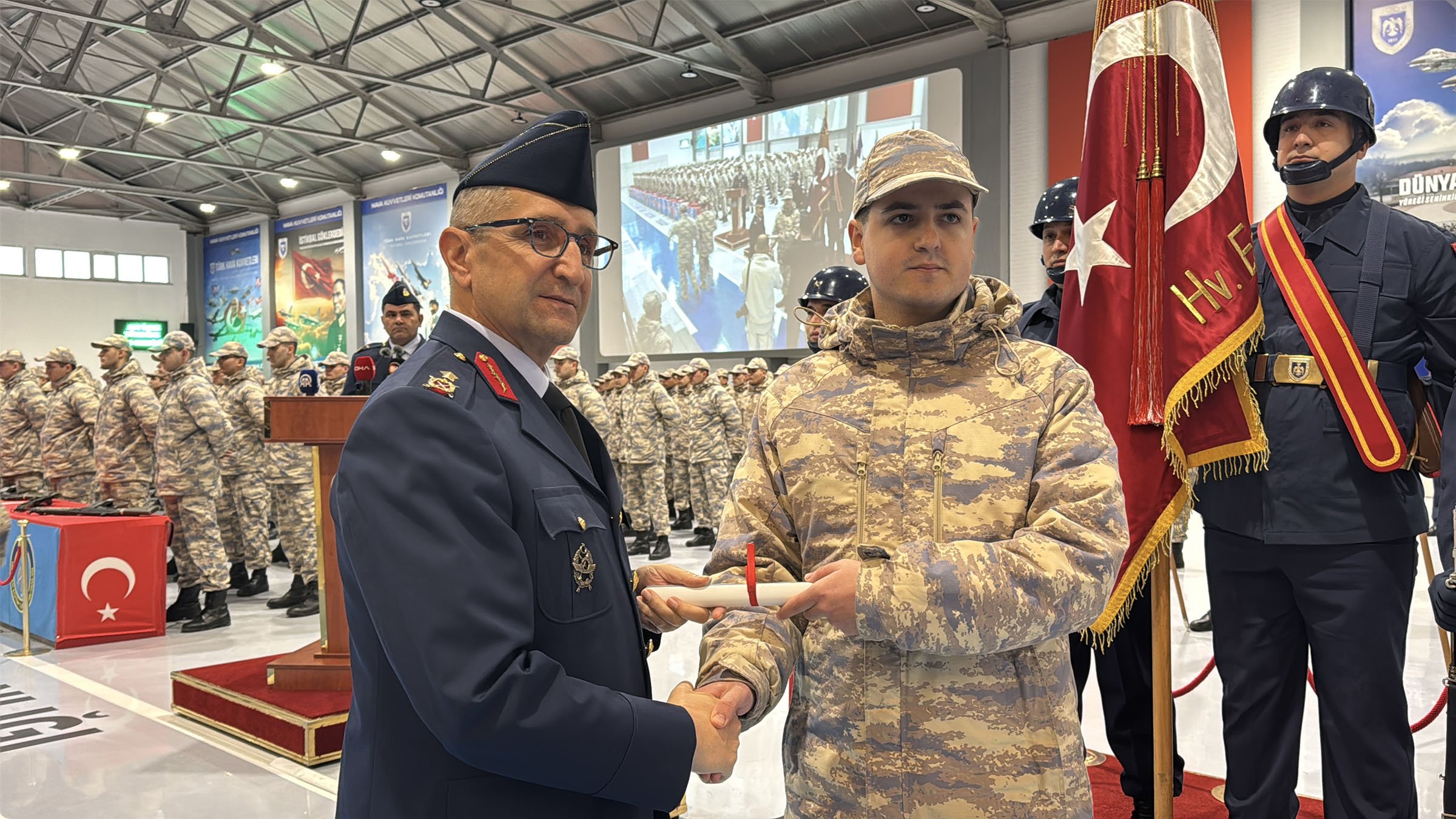 Hava Er Eğitim Tugayı Yemin Töreni Protokol