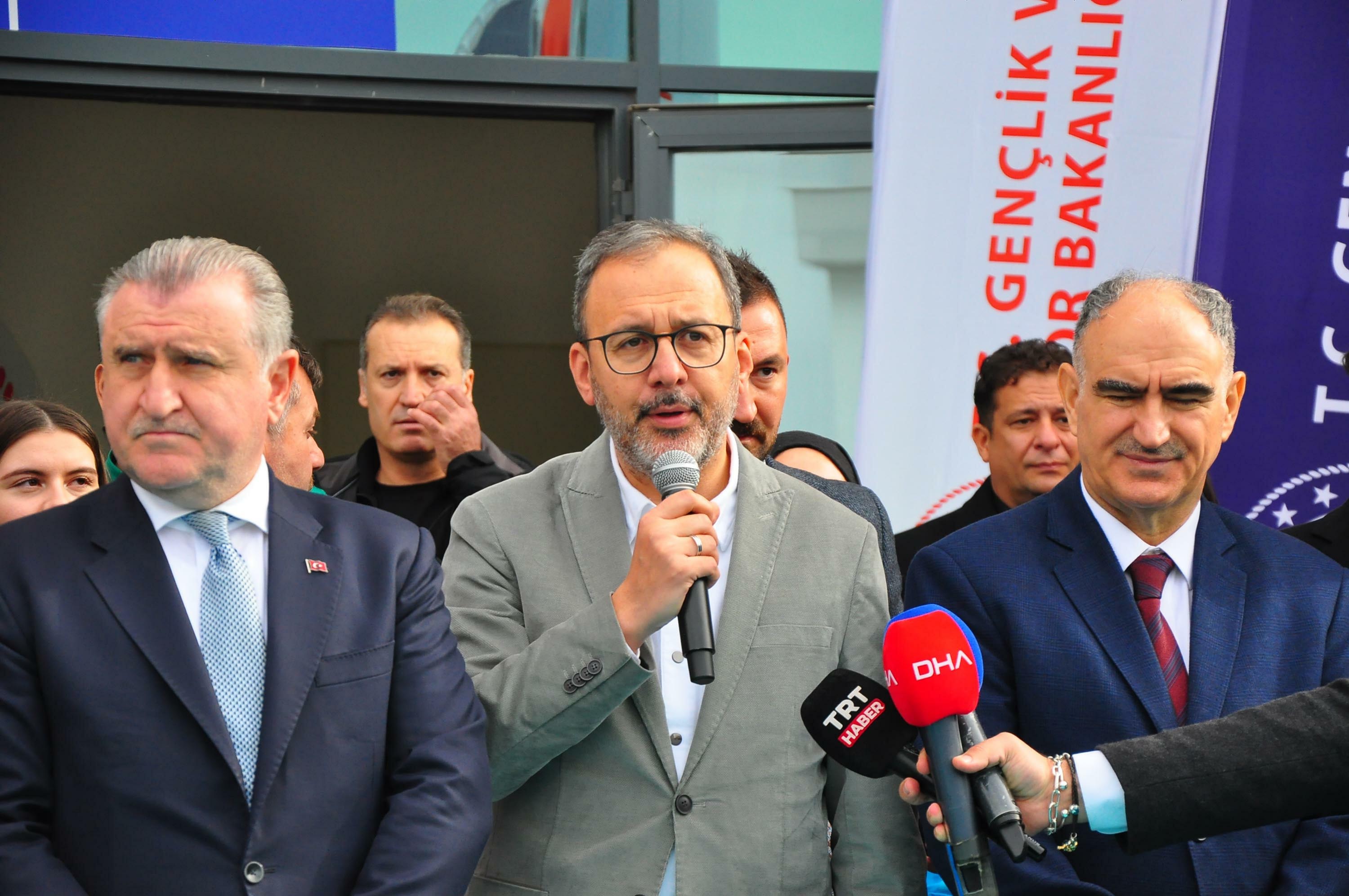 Gençlik ve Spor Bakanı Osman Aşkın Bak Soma Stadı Açılışı