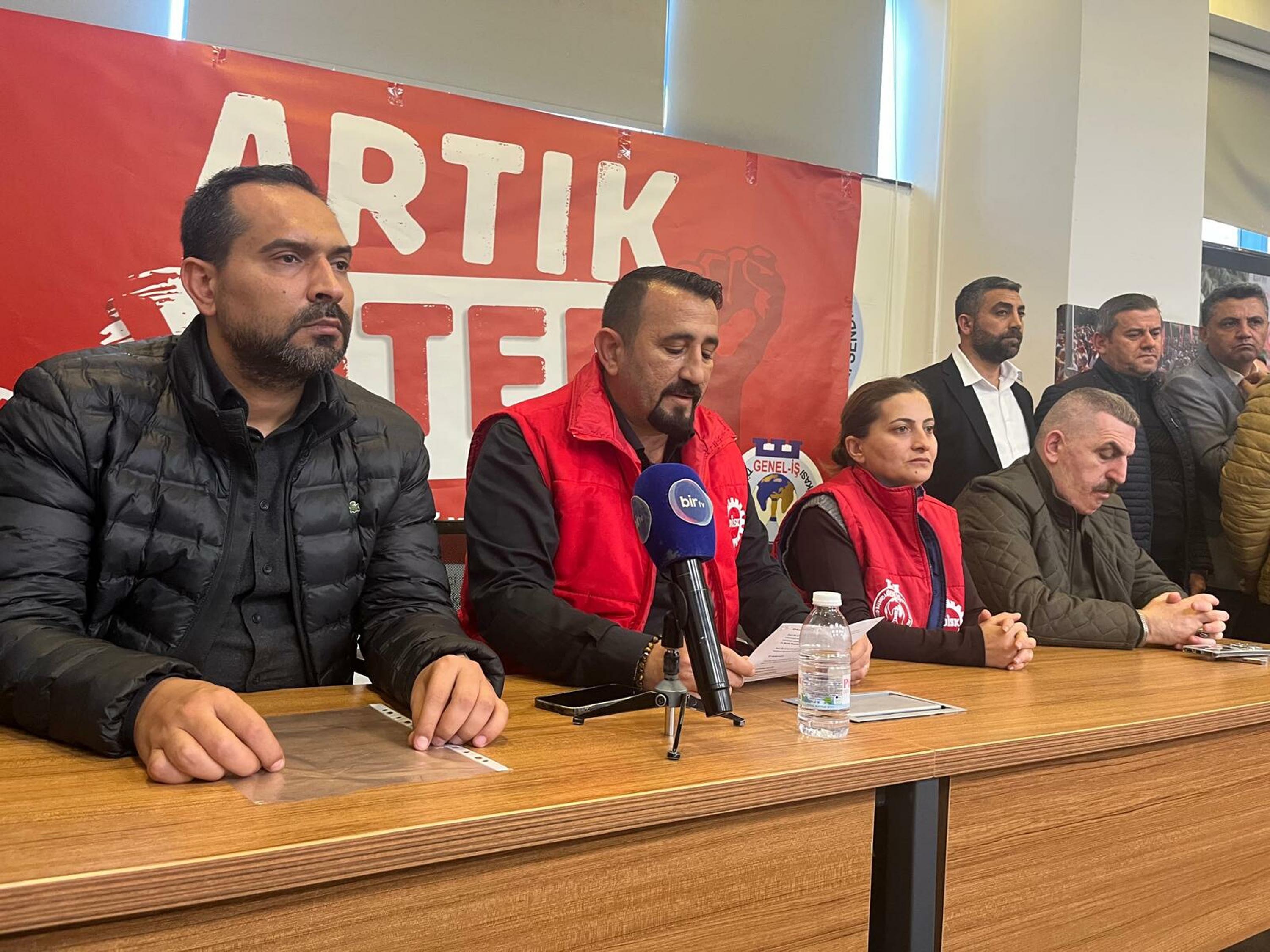 DİSK Genel-İş Sendikası Açıklama