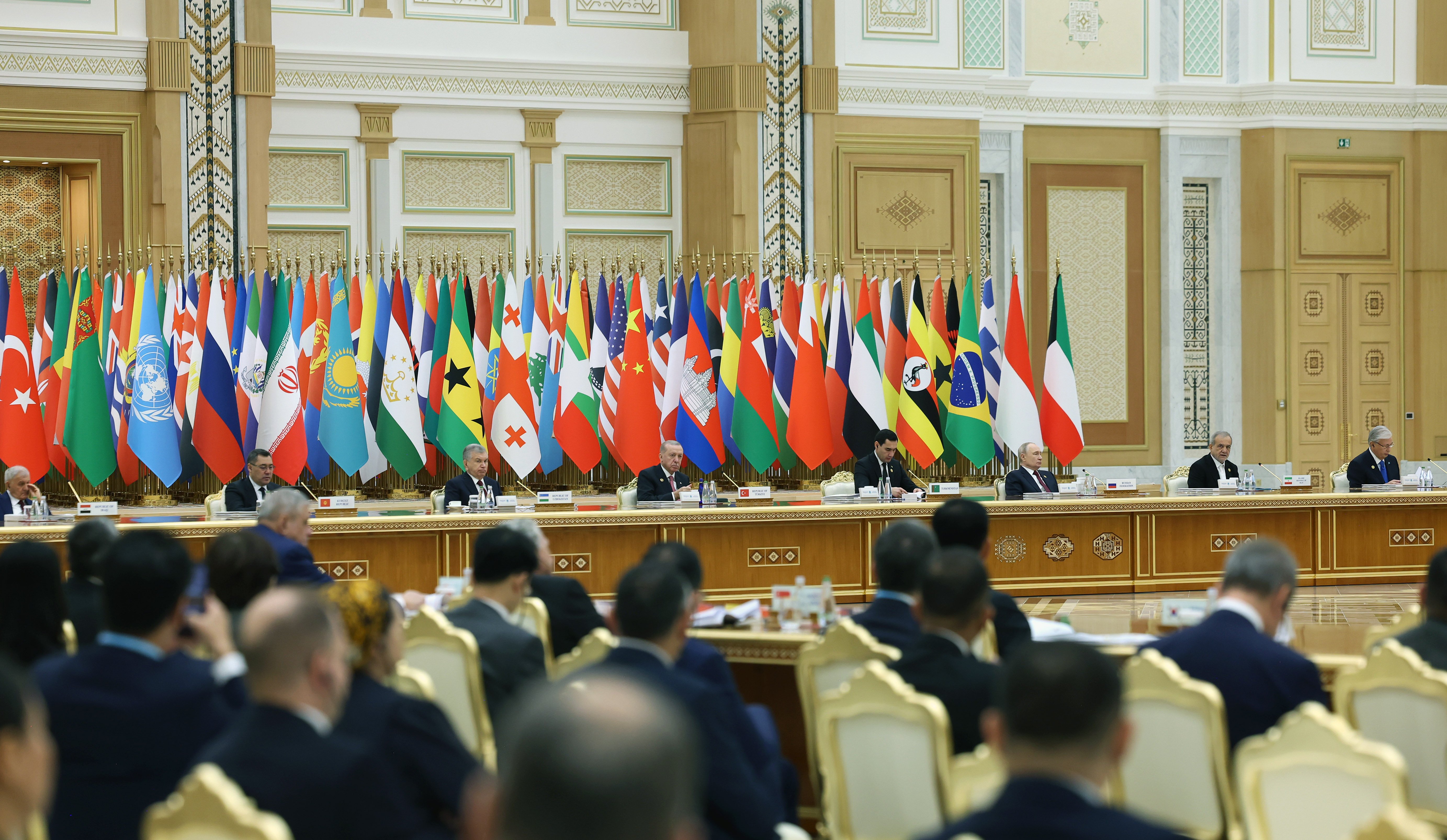 Cumhurbaşkanı Erdoğan Türkmenistan Barış Forumu