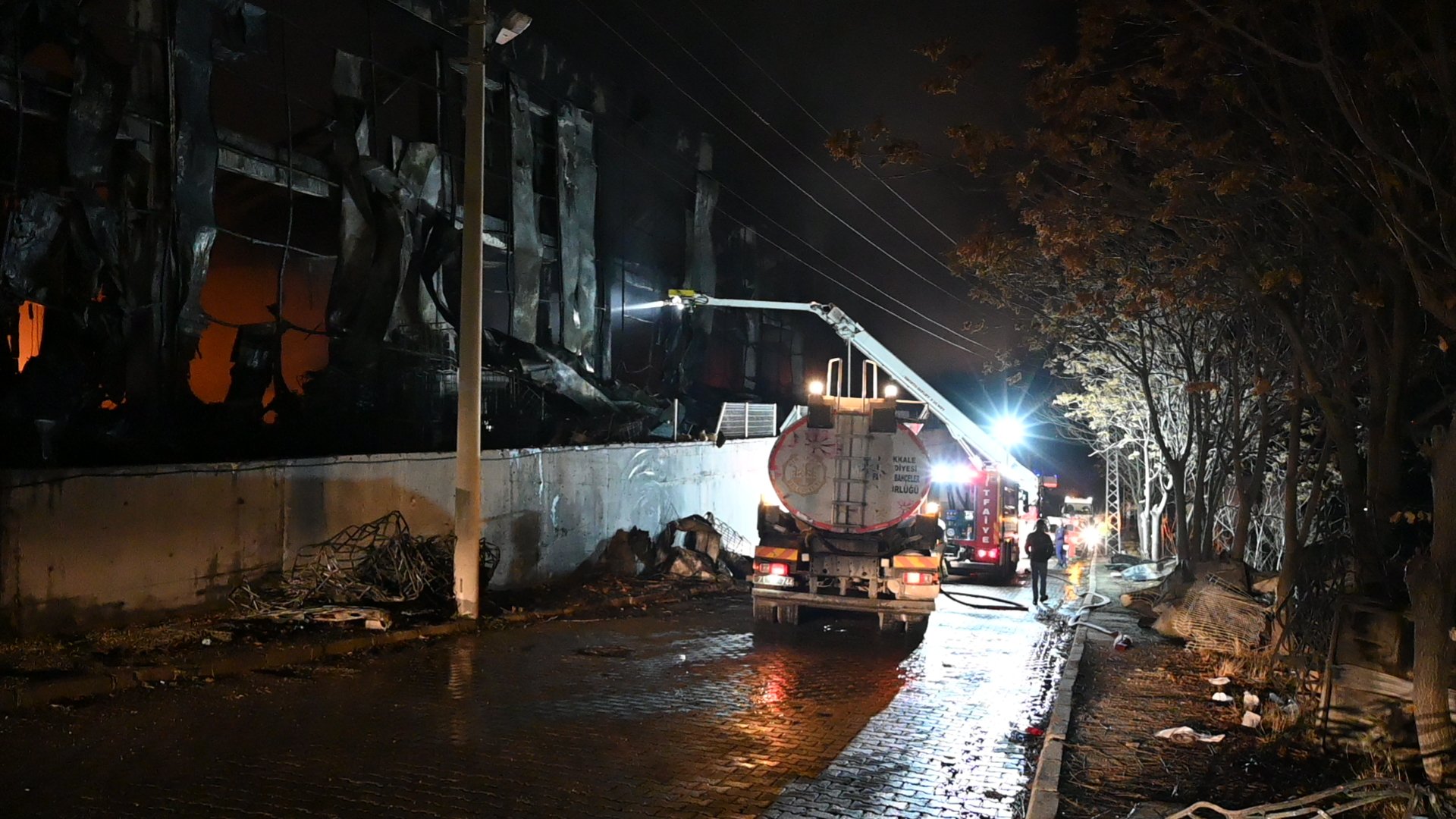 Kırıkkale OSB fabrika yangını