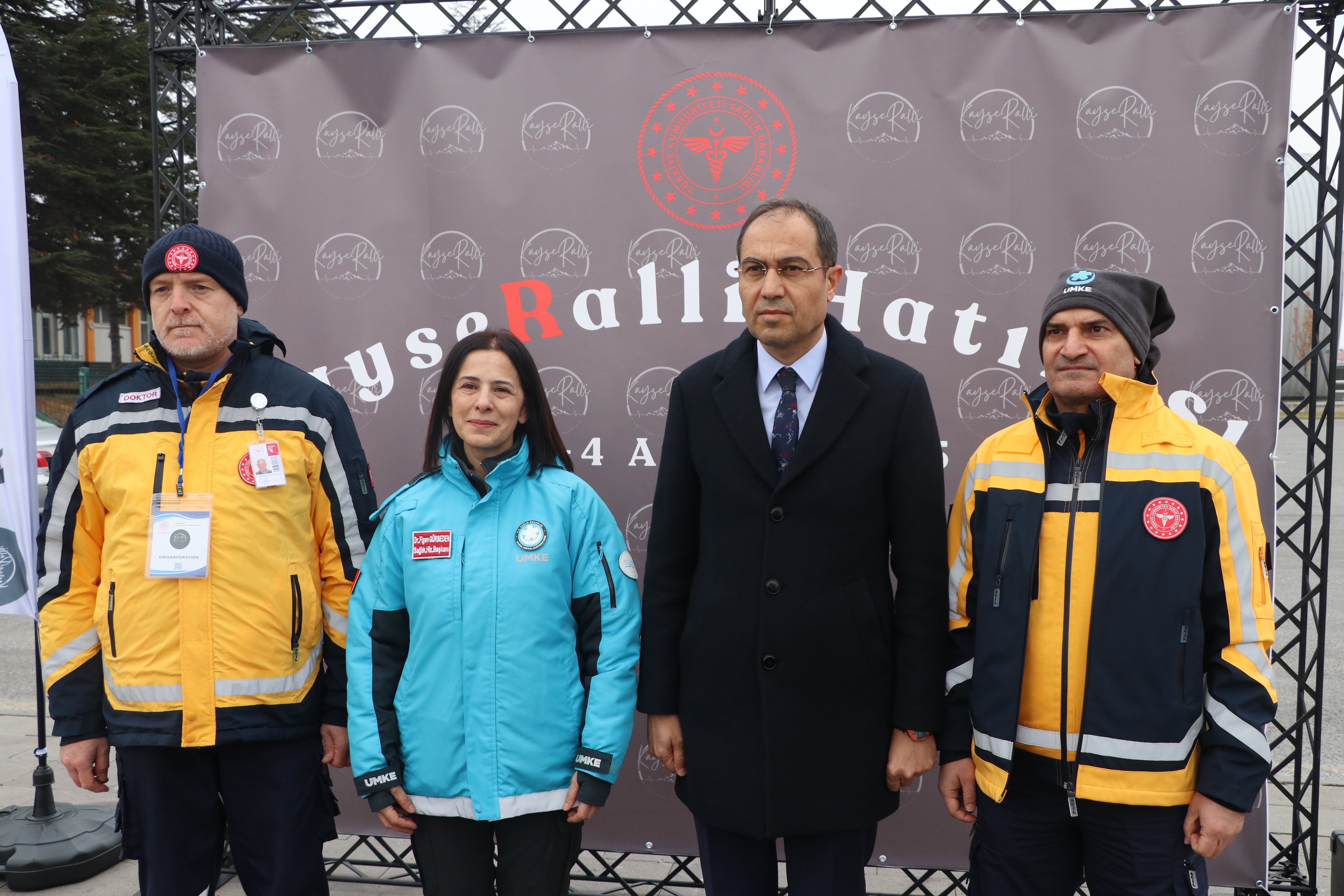 Kayseri Ambulans Rallisi Sağlık Ekipleri