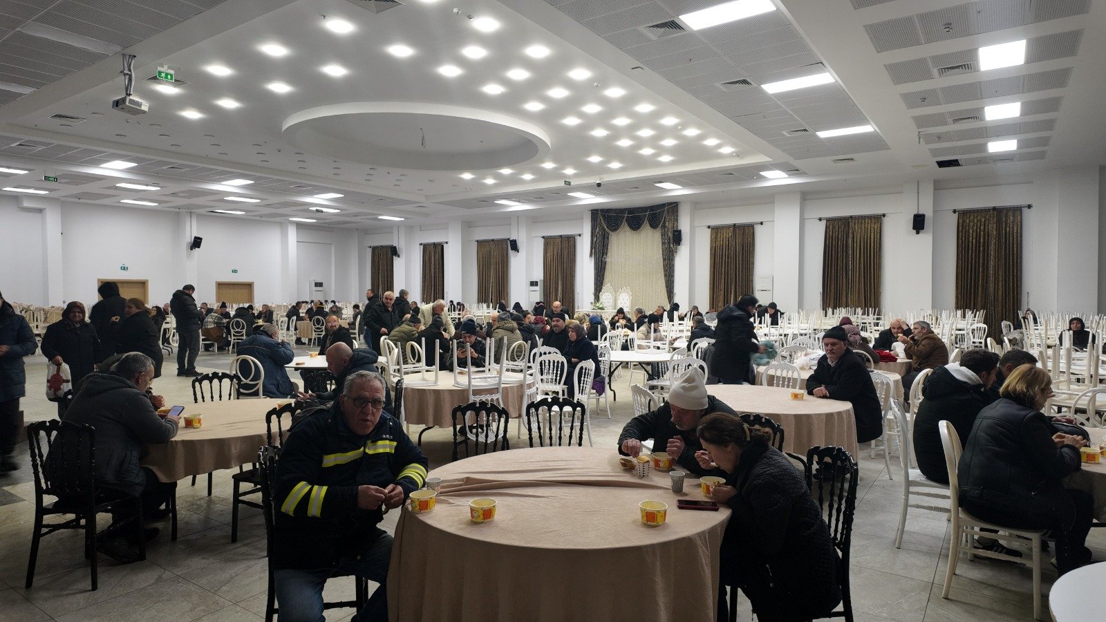 D-100 yolu kış şartları