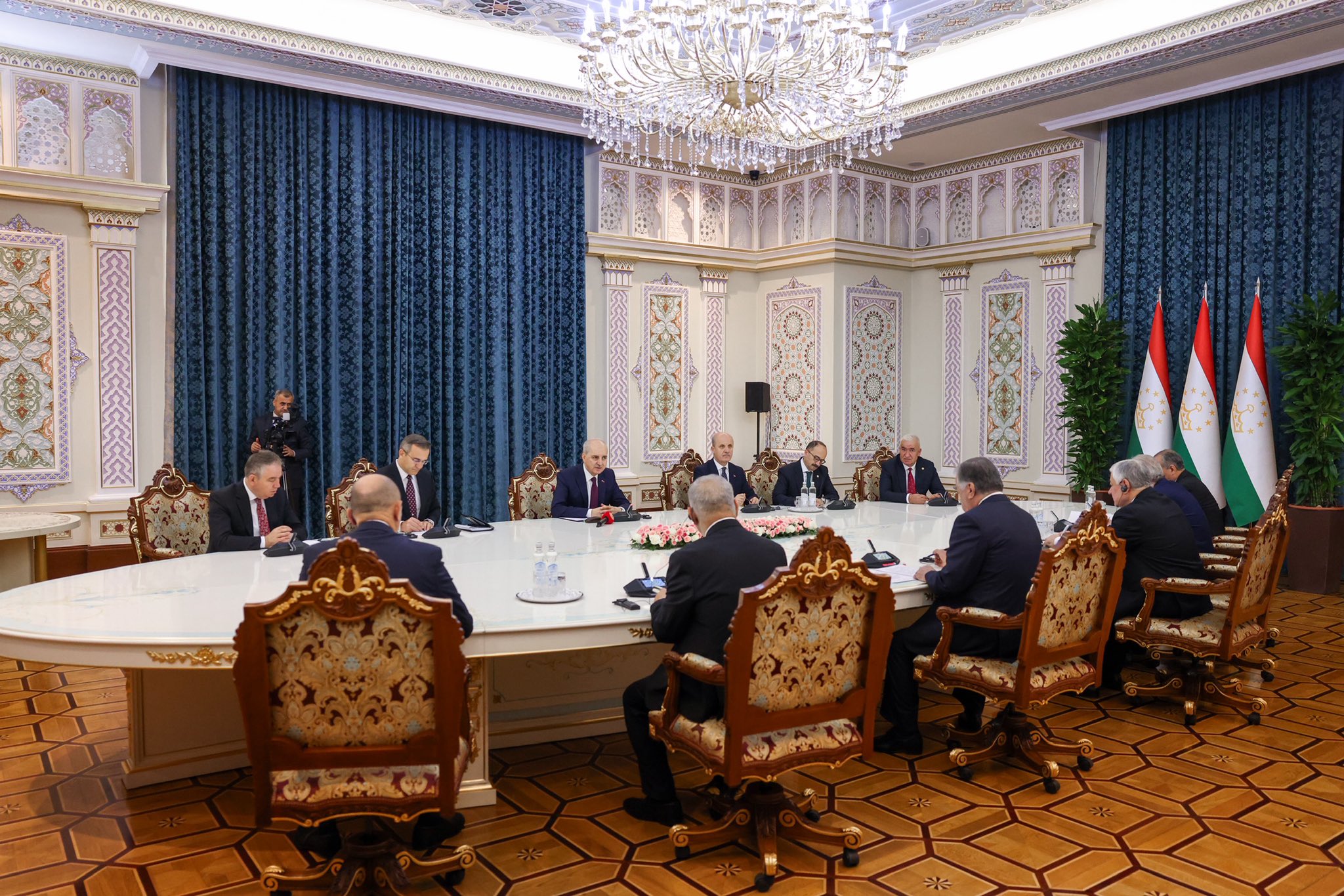 Numan Kurtulmuş Tacikistan Ziyareti