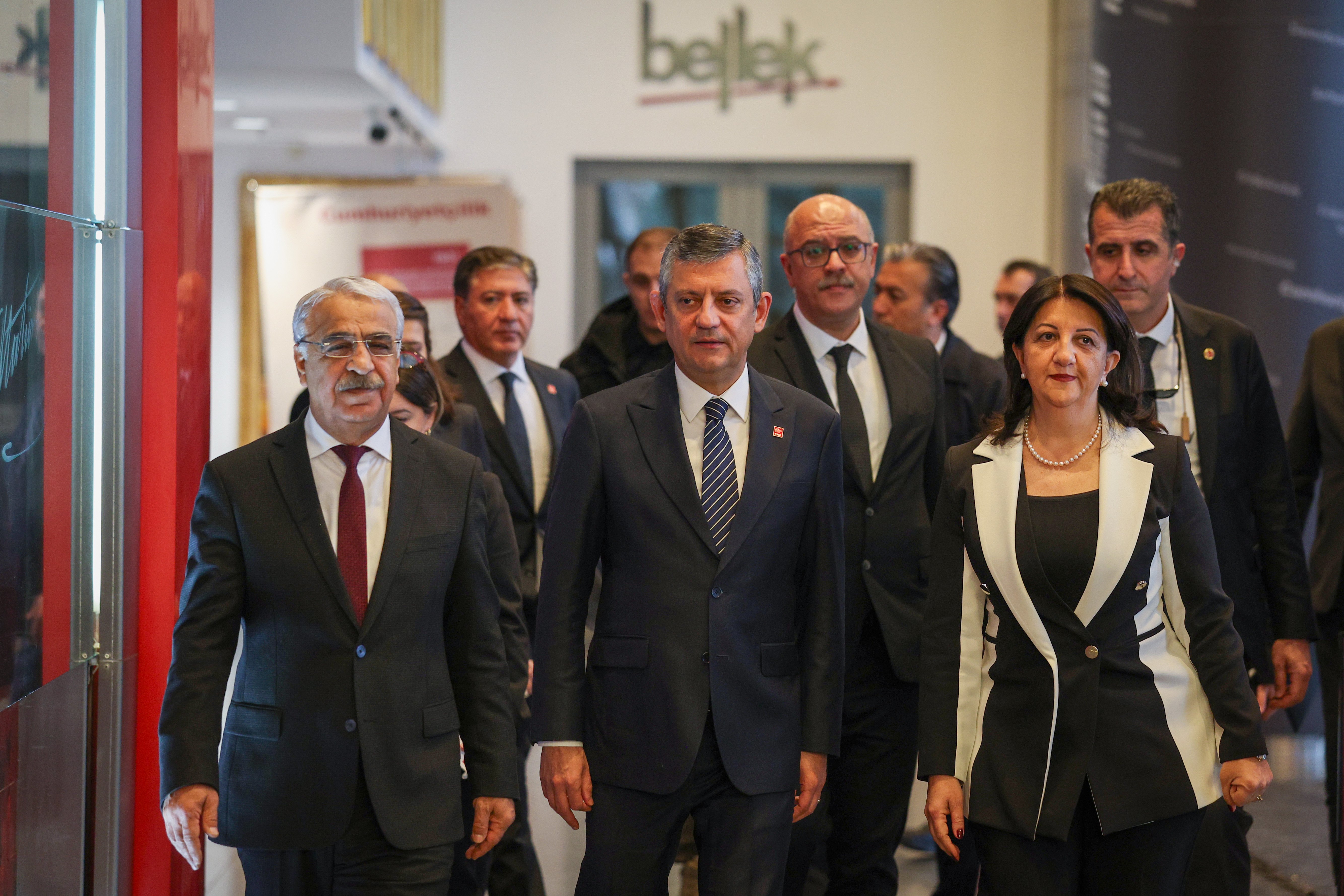 CHP Genel Merkezi DEM Parti ziyareti