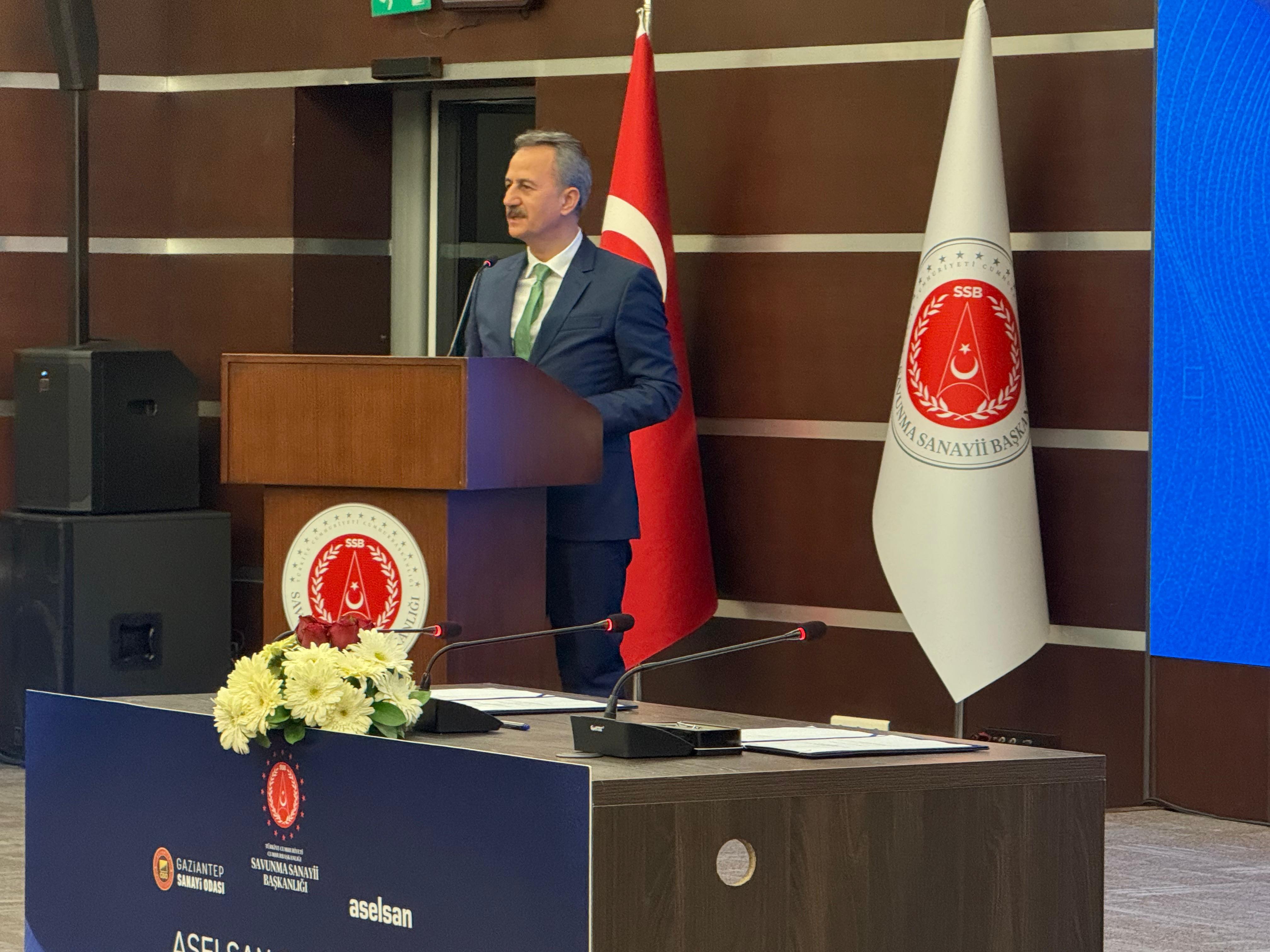 Savunma Sanayii Başkanı Haluk Görgün ASELSAN Gaziantep Fabrikası