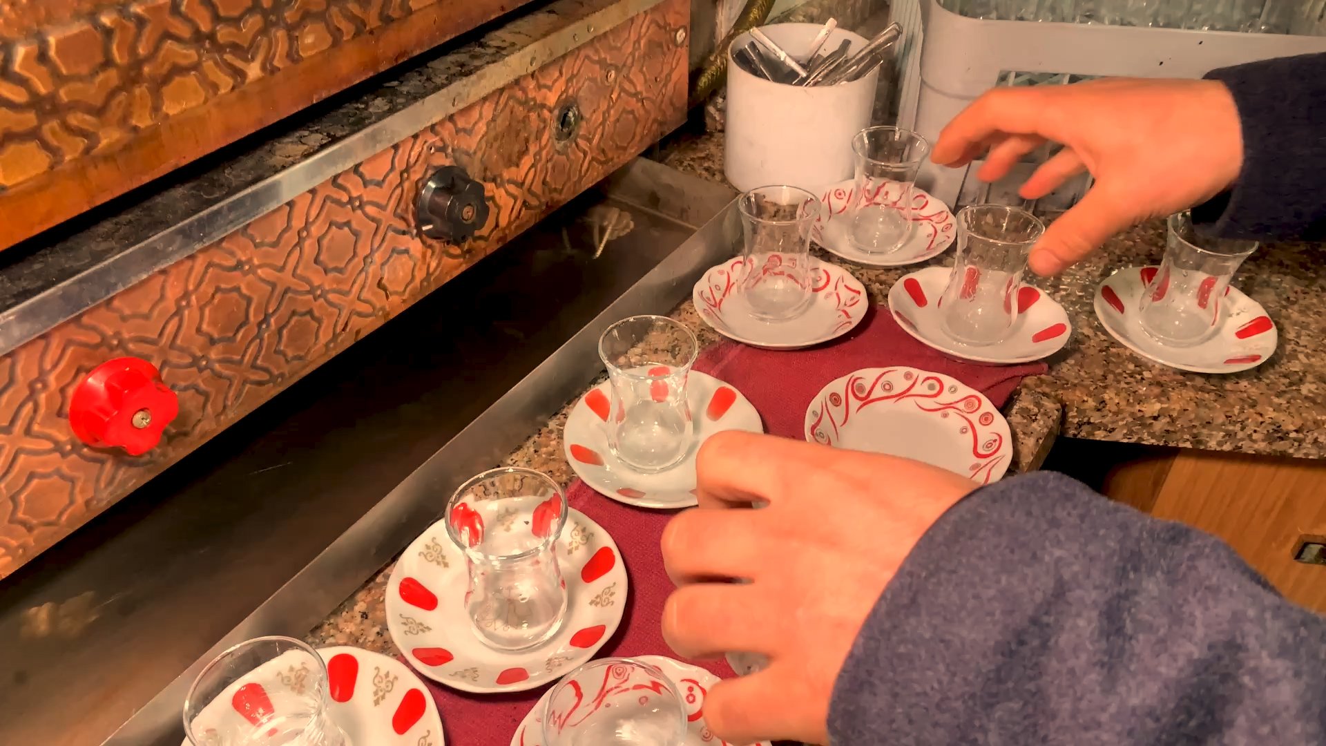 Çay tarlaları ve üreticiler