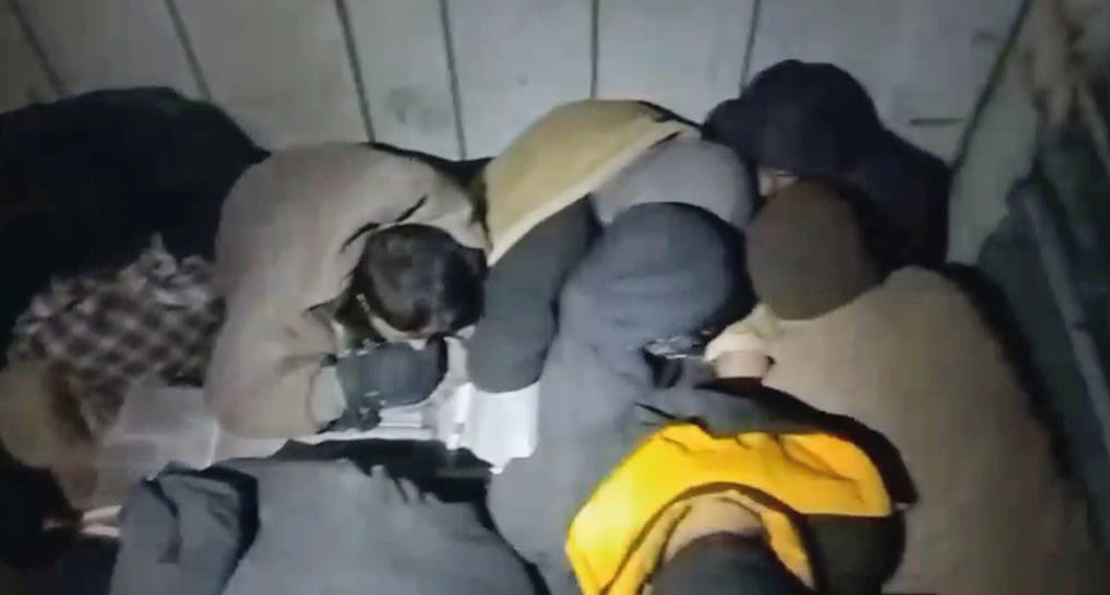 Kaçak göçmenler Amasya Göç İdaresi