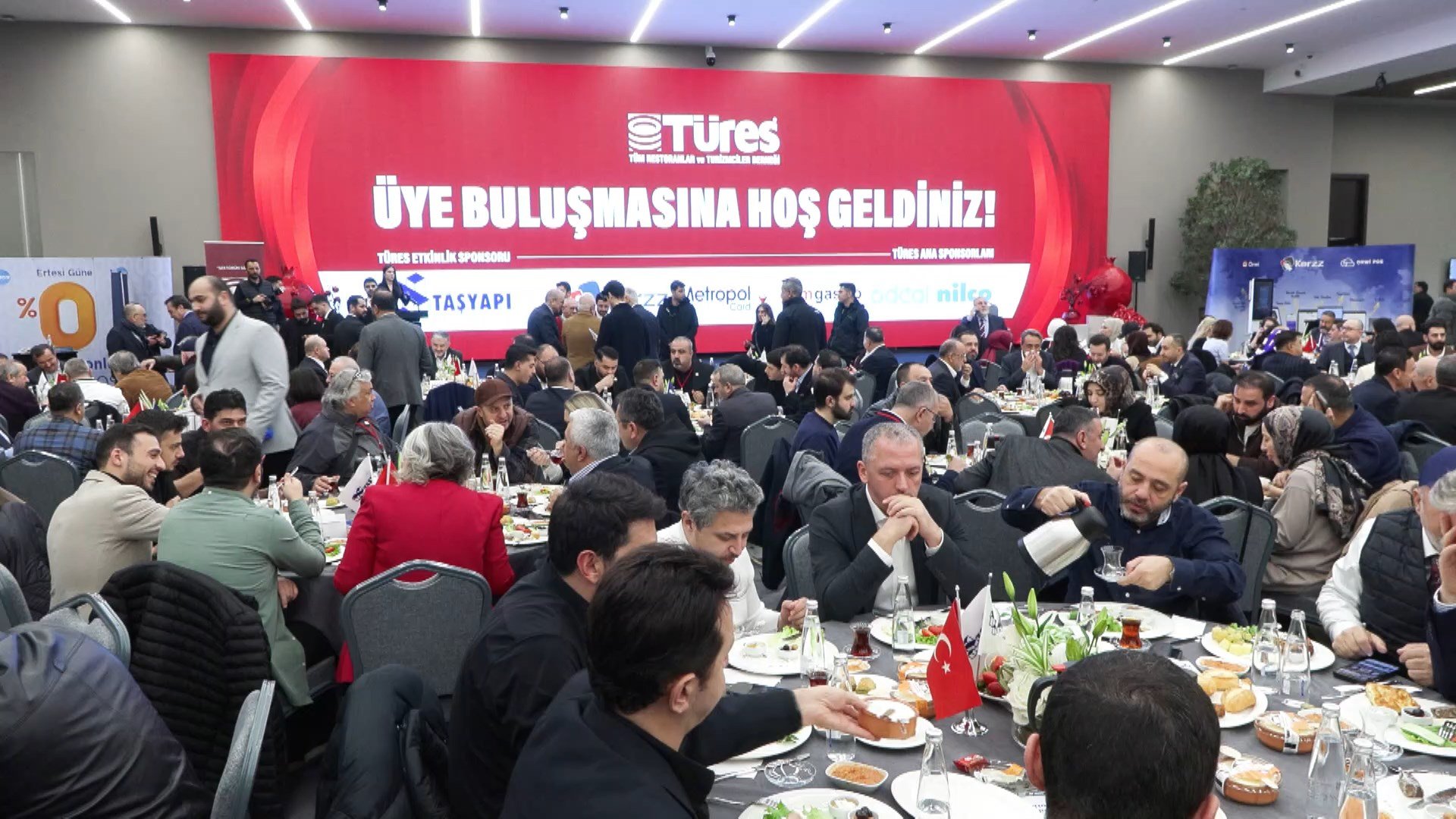 Tarım ve Orman Bakanı İbrahim Yumaklı TÜRES toplantısında konuşuyor