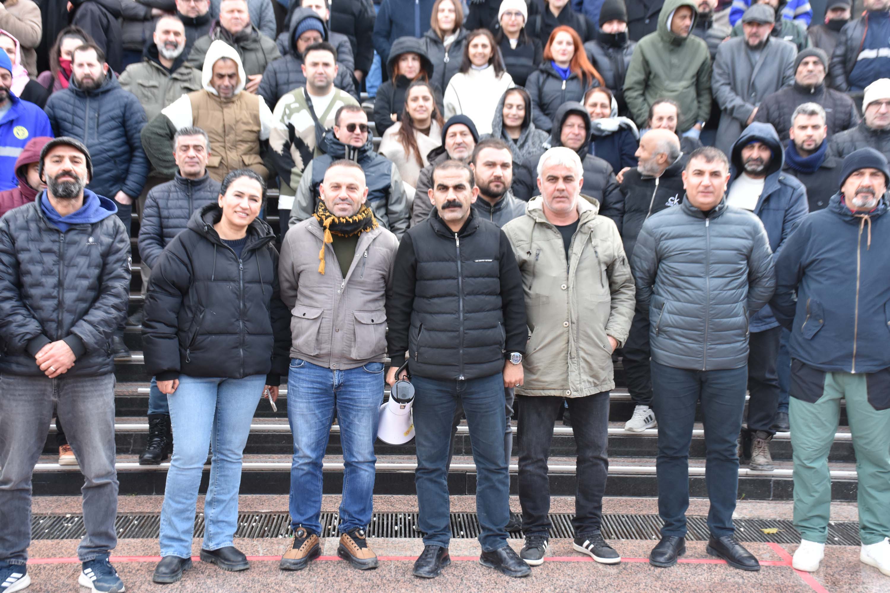 Disk Genel-İş Buca Belediyesi işçileri