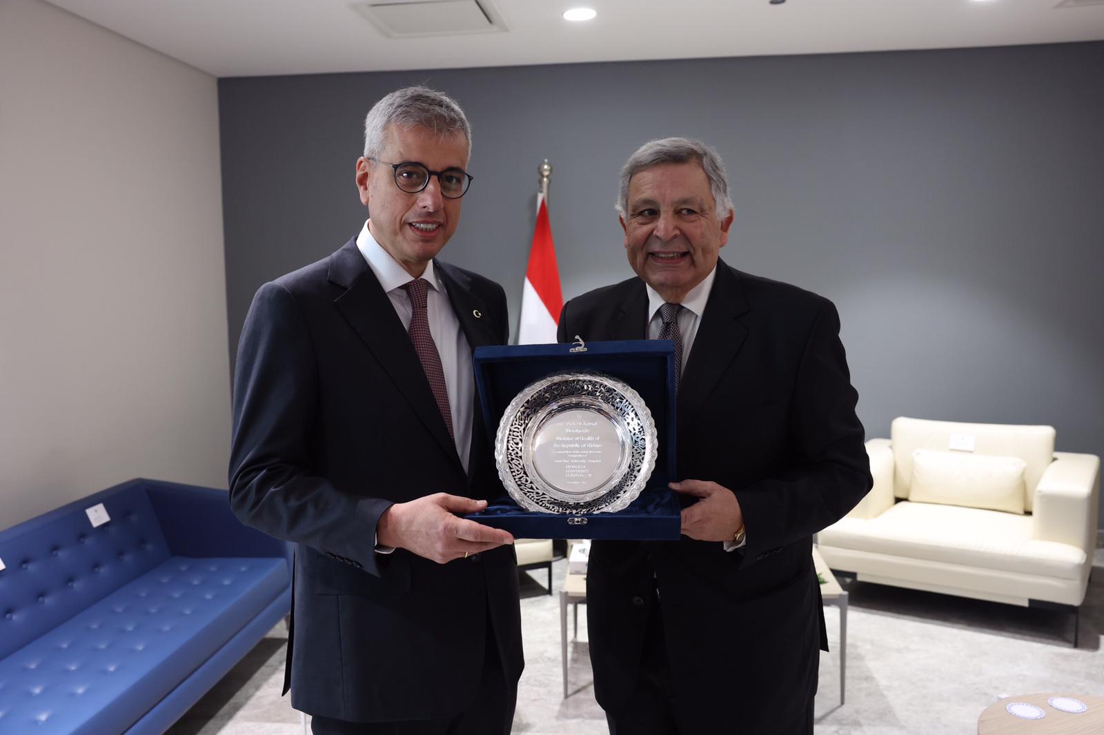 Bakan Memişoğlu Kahire Büyükelçiliği ziyareti