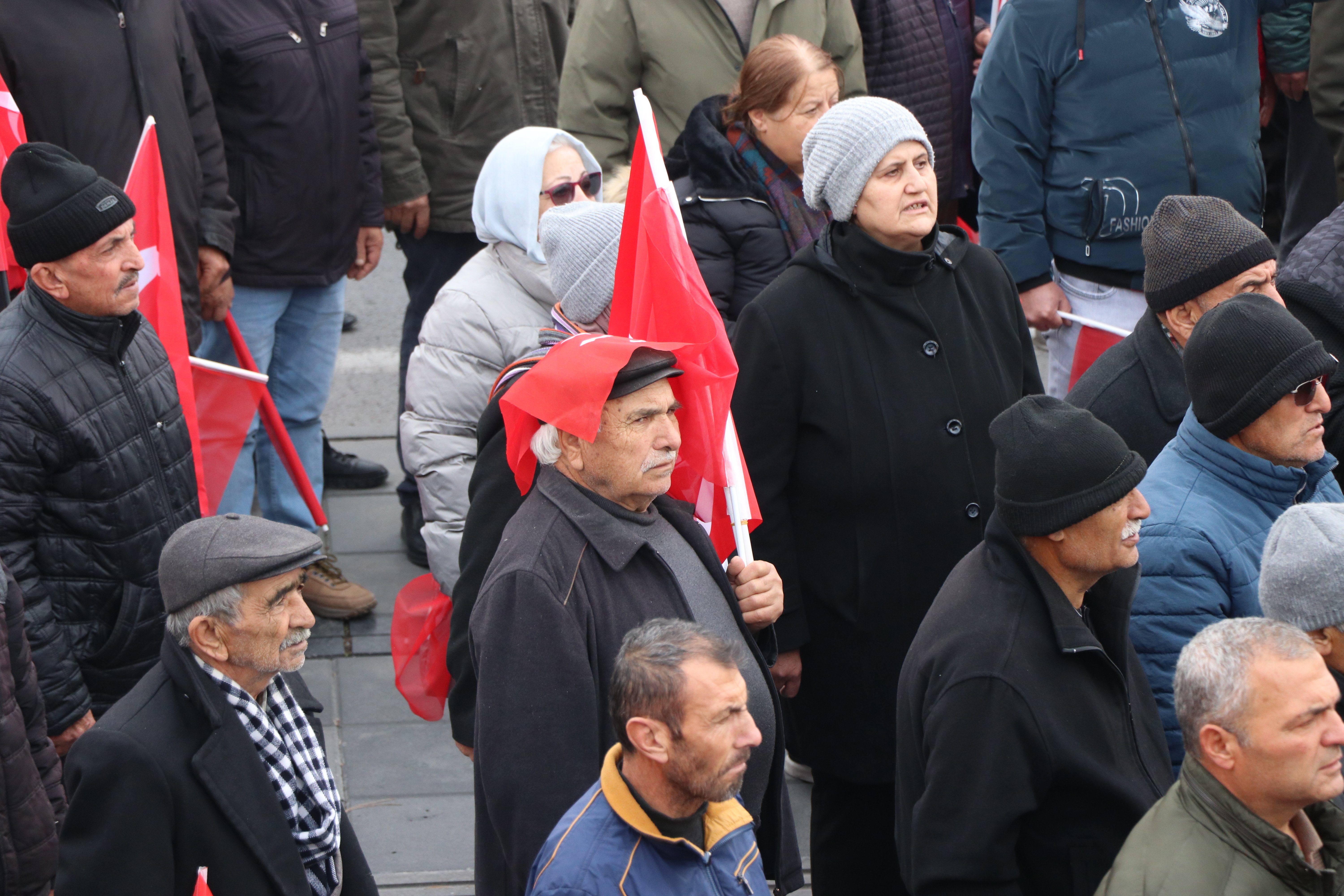 Kayseri Mitingi Kalabalık