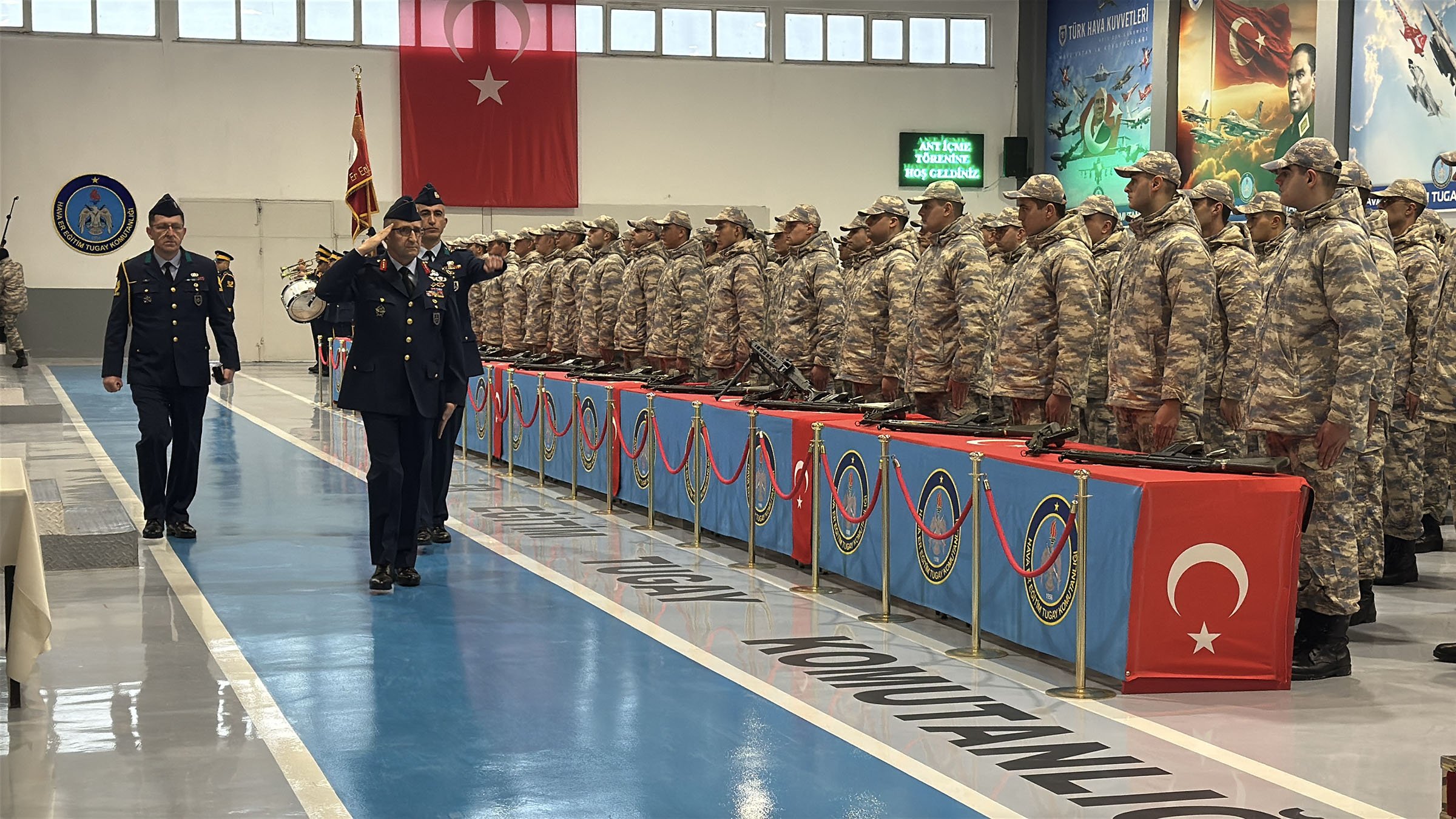 Hava Erleri Yemin Töreni Kareleri