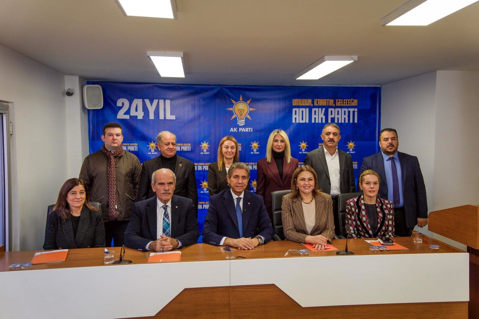 Edirne AK Parti toplantısı katılımcılar