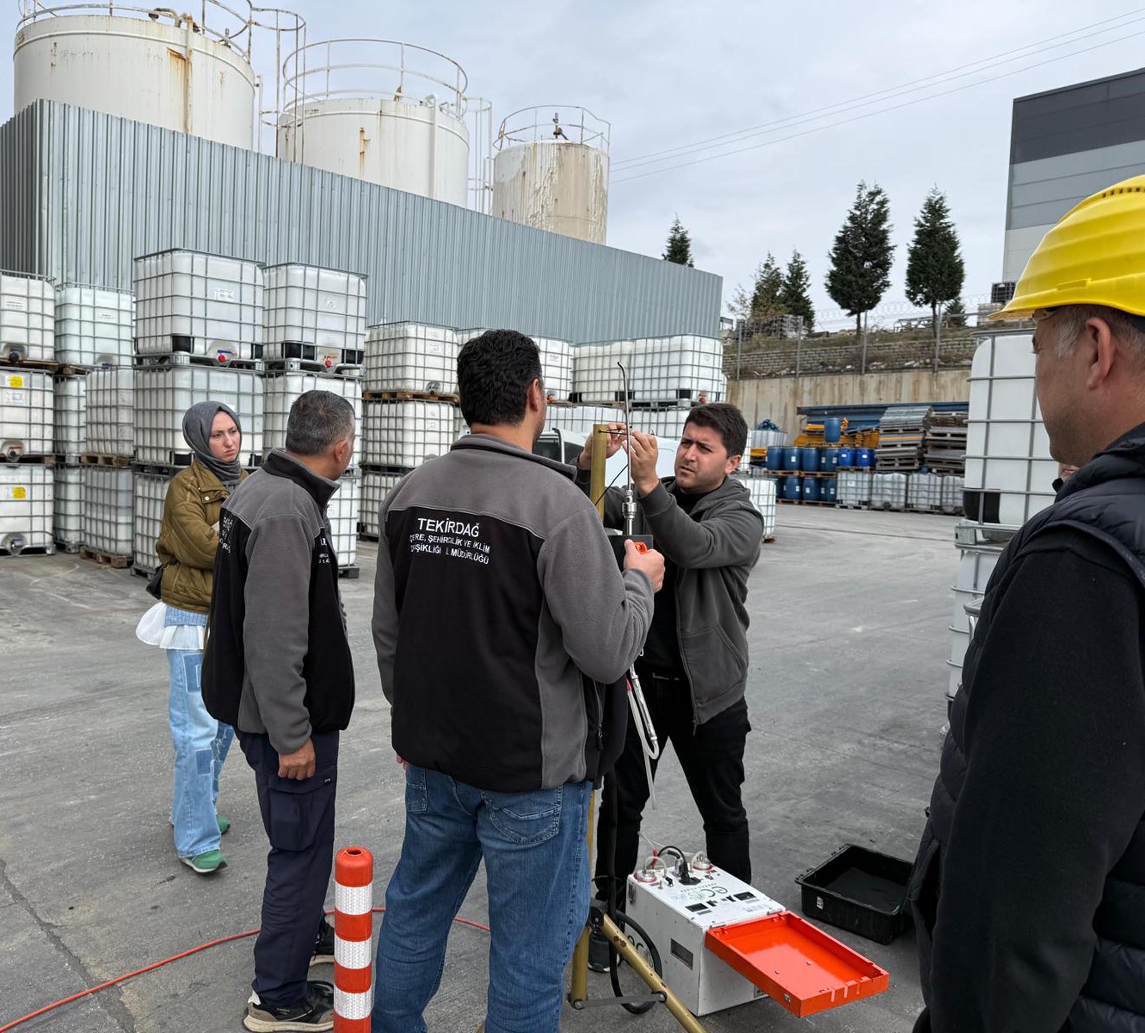 Tekirdağ Çevre Müdürlüğü Denetim Ekibi