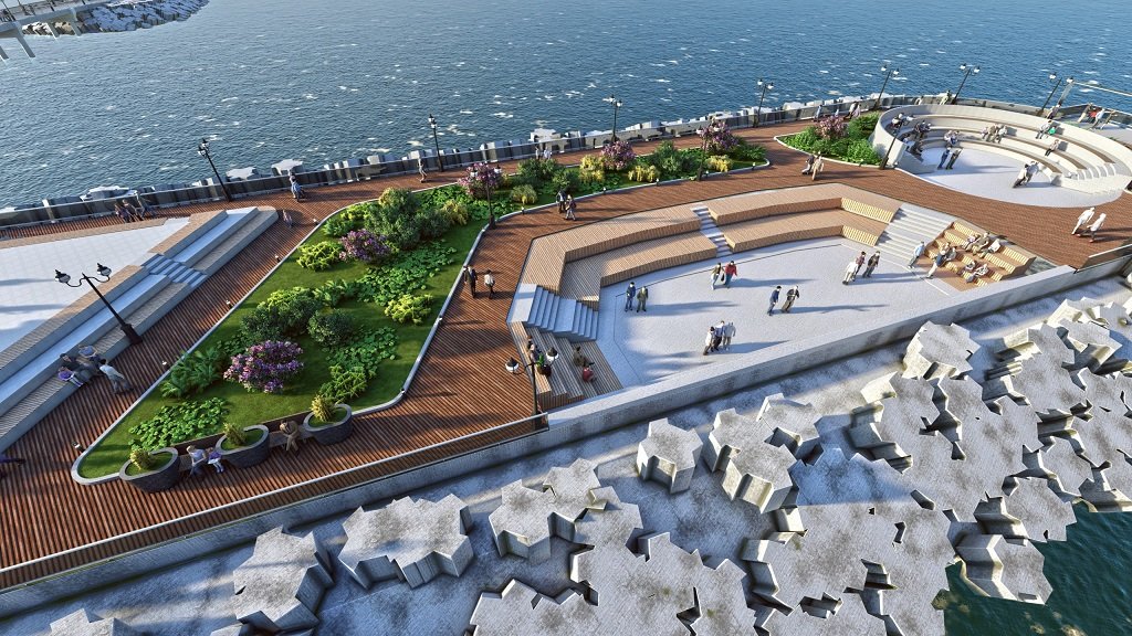 Karaburun Sahili Dalgakıran Projesi