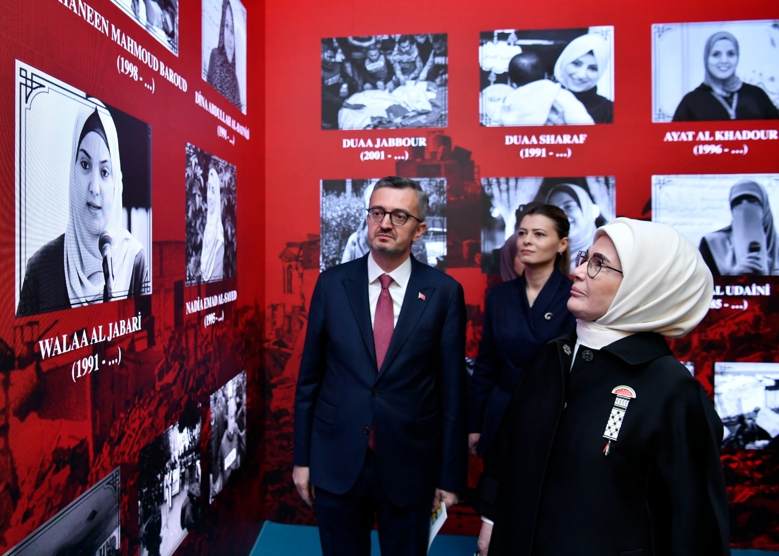 Emine Erdoğan Filistinli Gazeteciler