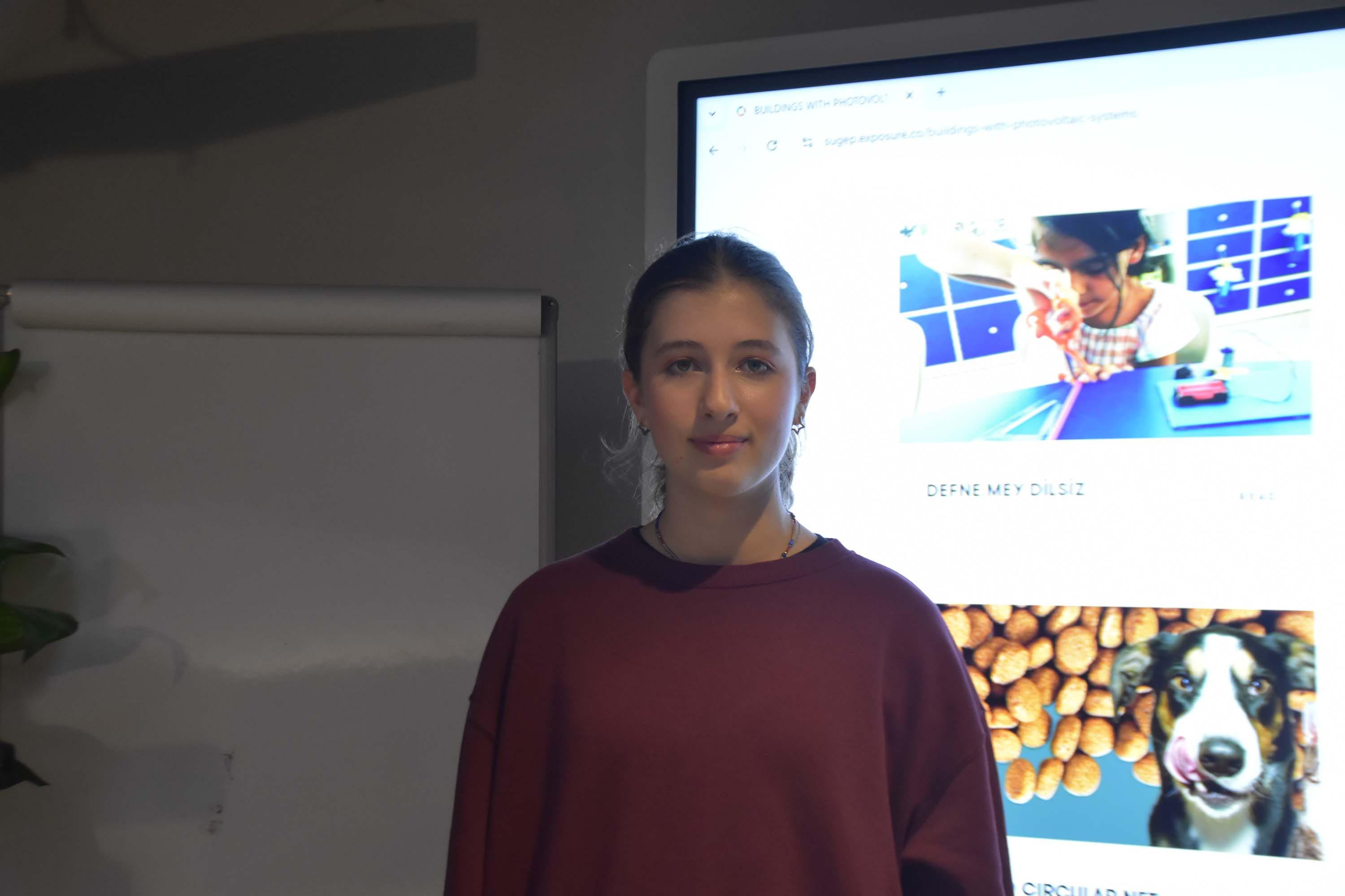 SÜGEP üyesi Sera Ertuğ