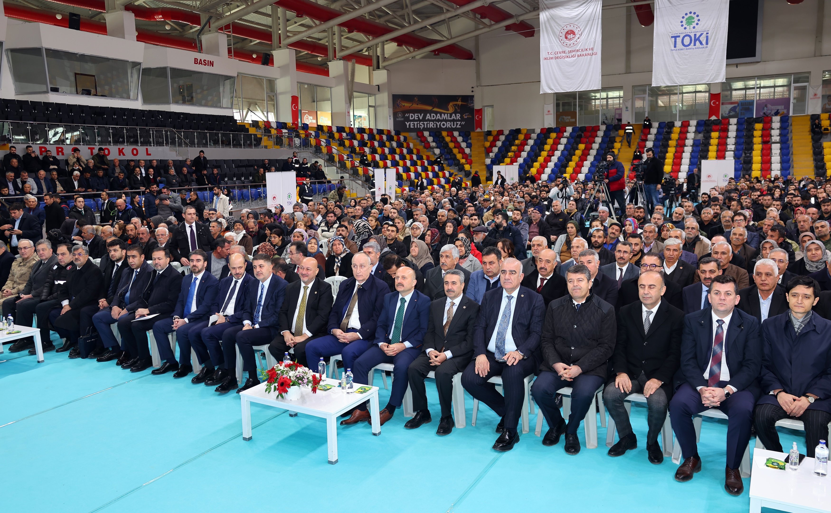 TOKİ Başkanı Mustafa Levent Sungur Adıyaman kura töreni