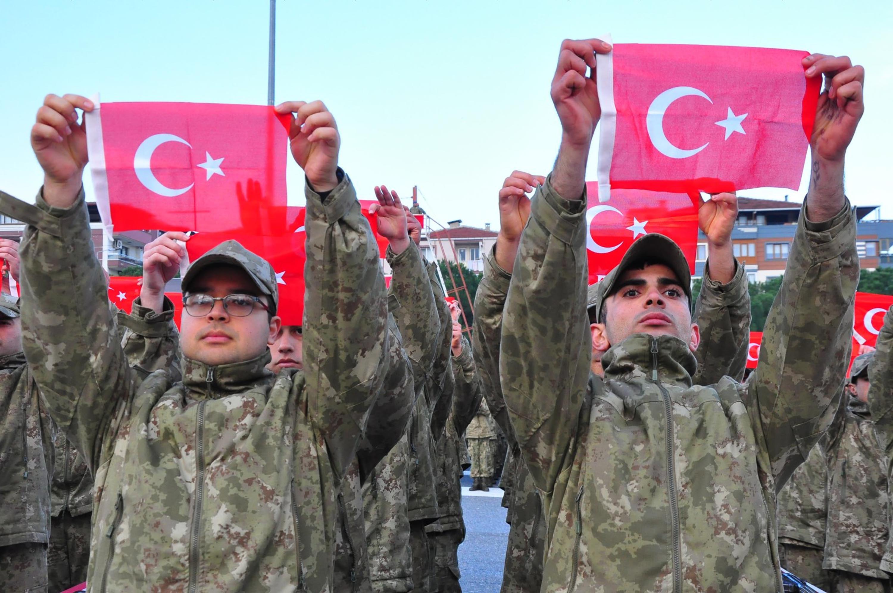 Komando Adayları Tören Alanında