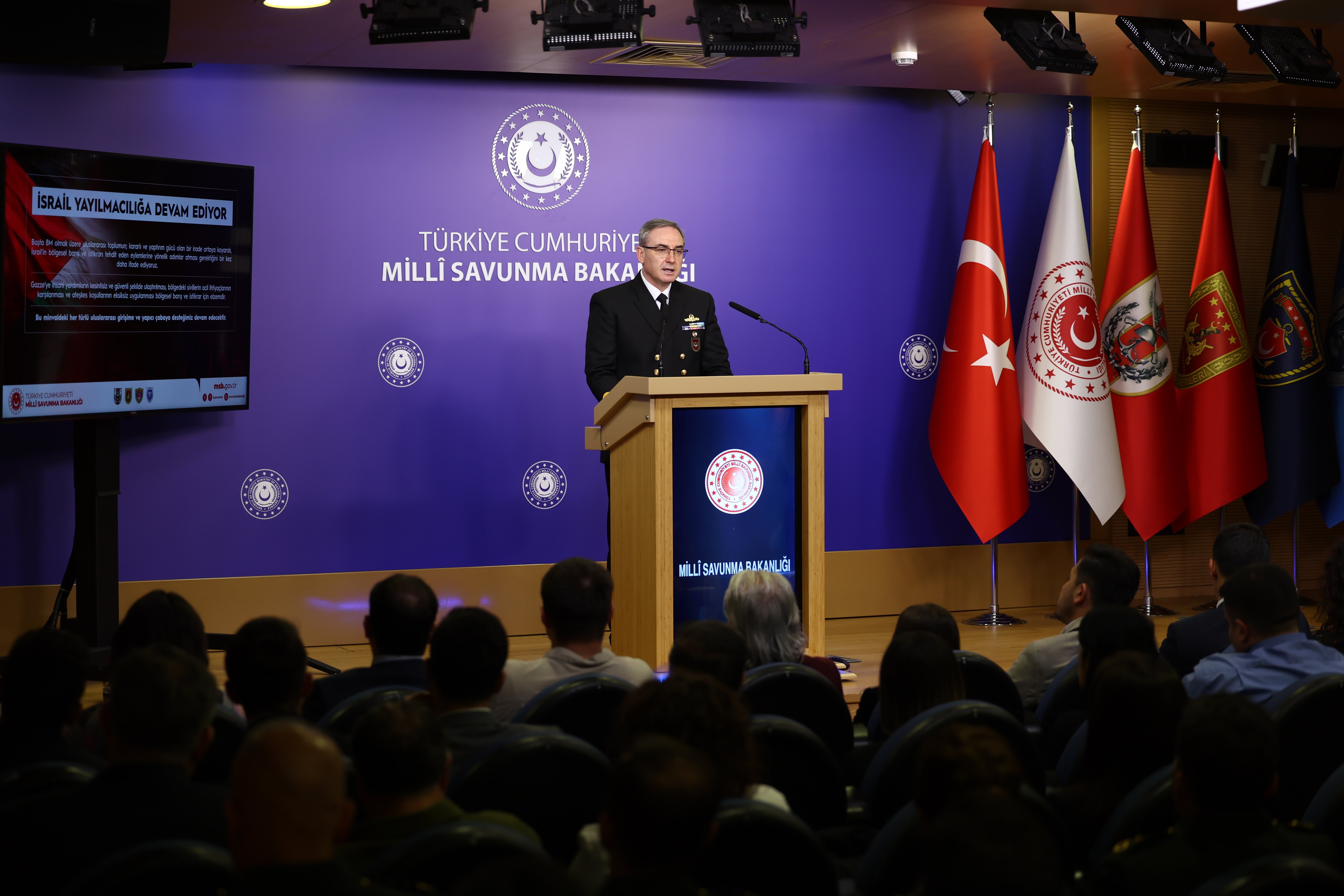 MSB basın toplantısı genel görünüm