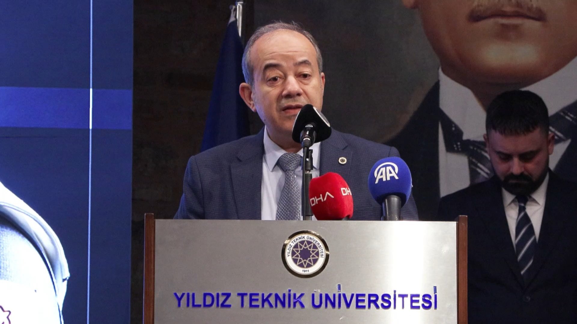 Alper Gezeravcı YTÜ konuşması