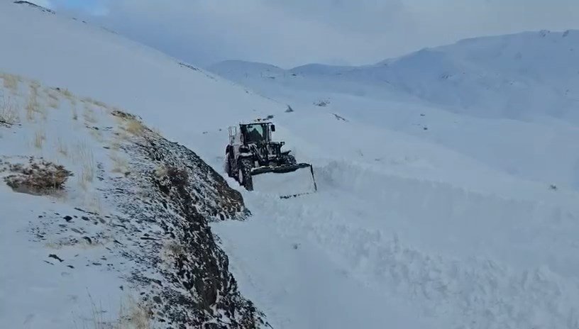 Şırnak kar mücadelesi ekipman