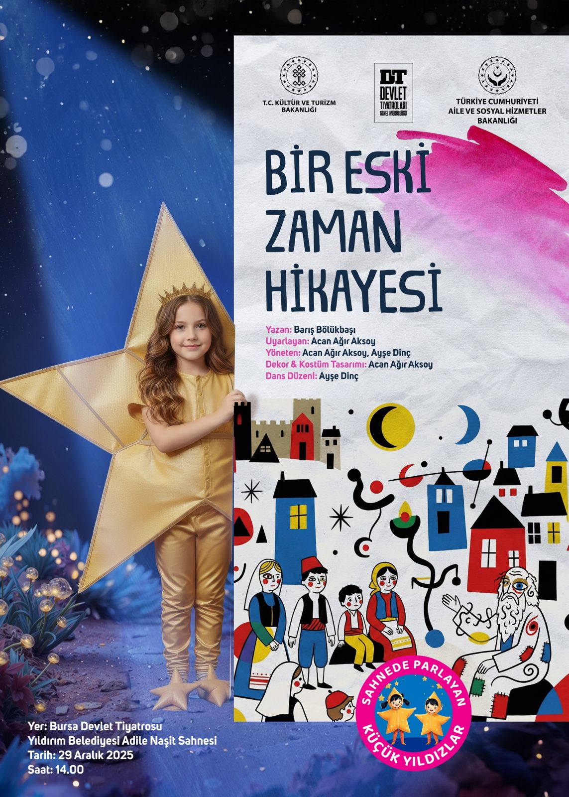 Çocuklar Tiyatro Sahnesinde