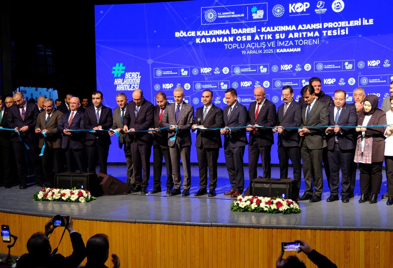 Sanayi ve Teknoloji Bakanı Mehmet Fatih Kacır Karaman