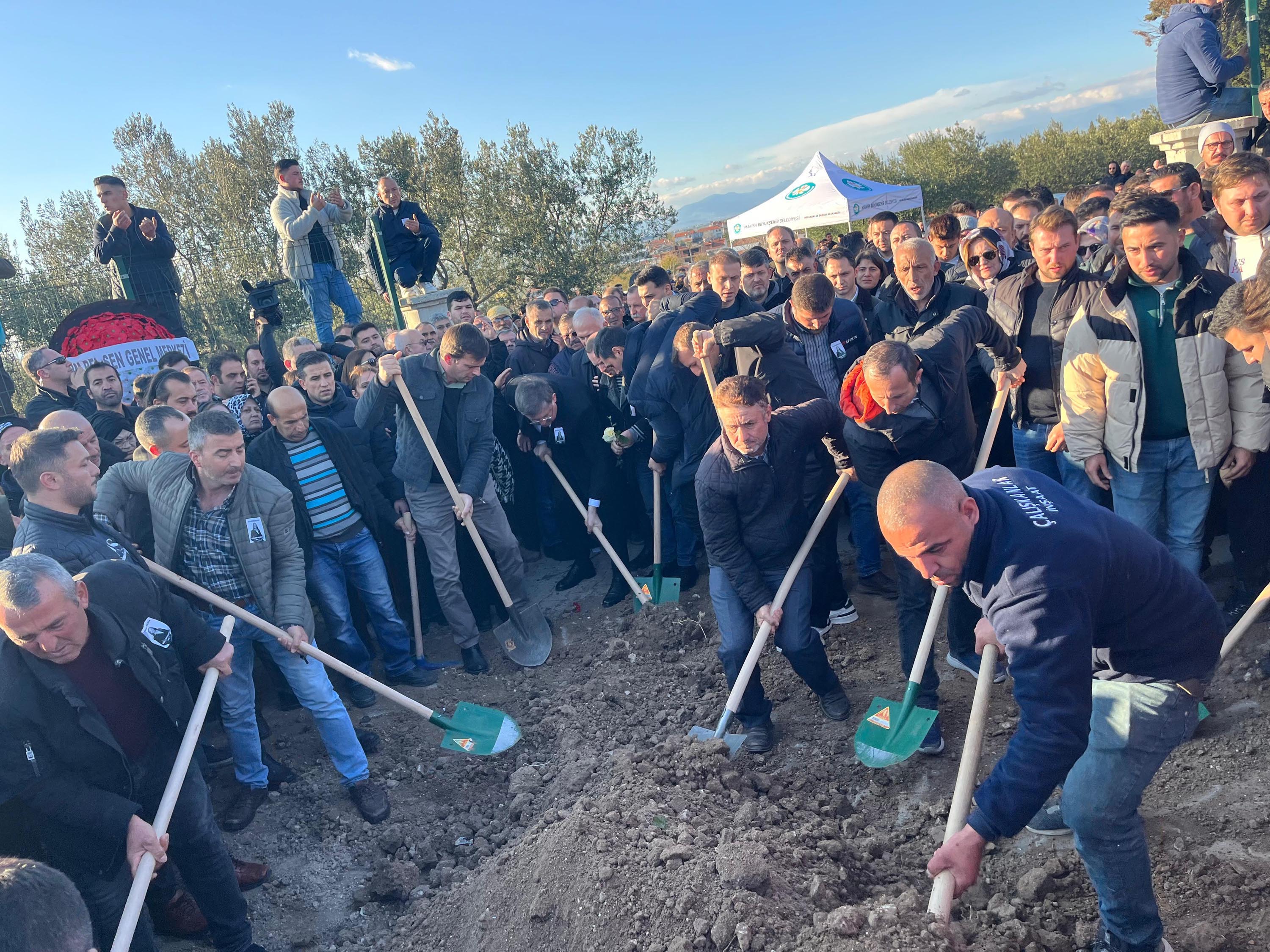 Gülşah Durbay mezarlık töreni