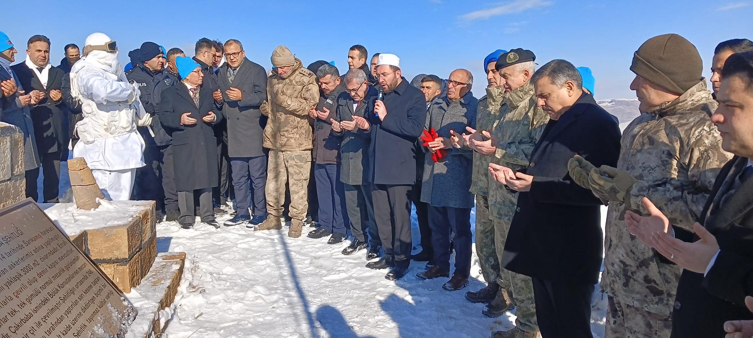 Sarıkamış Şehitleri Anma Töreni Erzurum