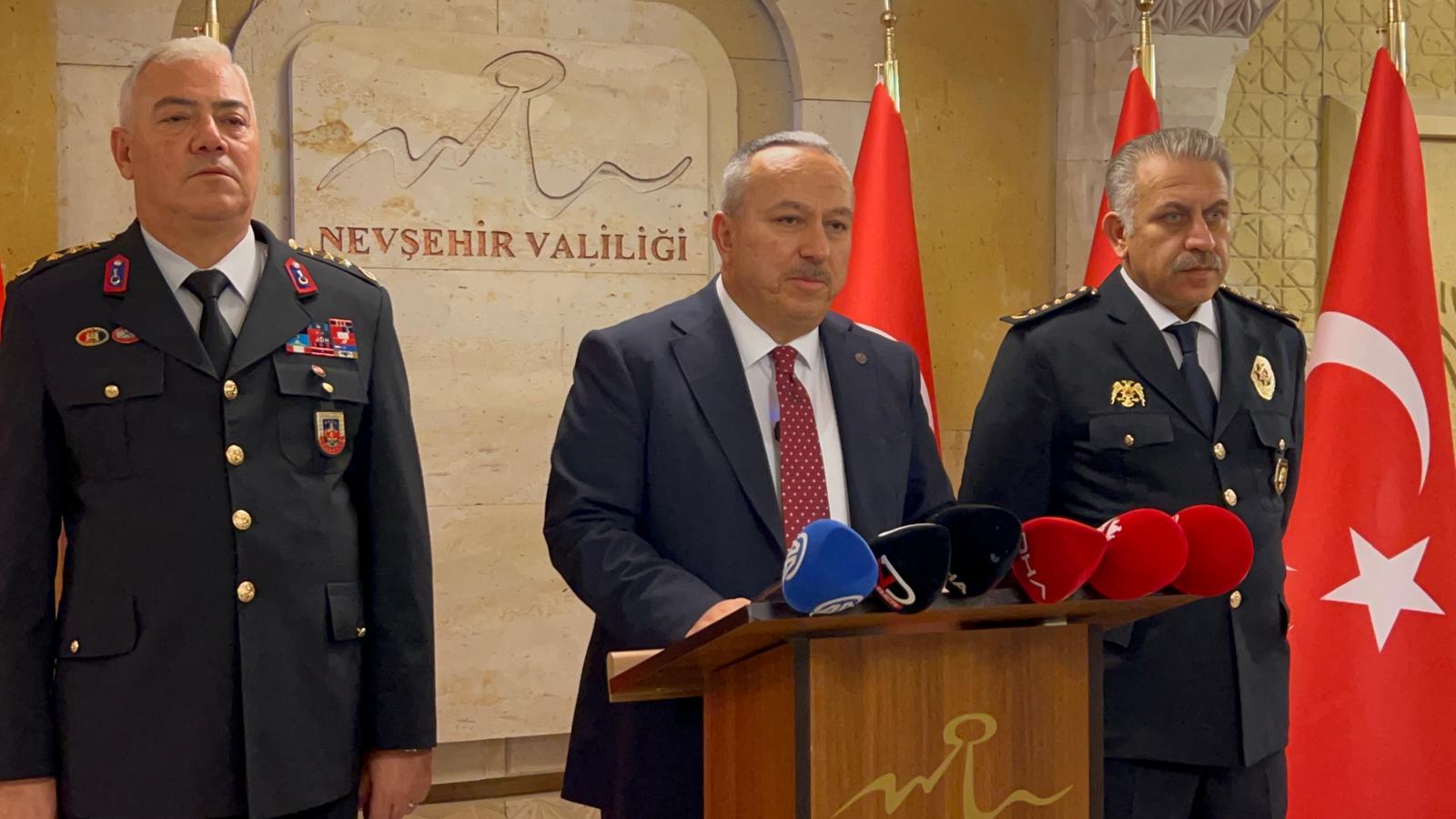 Kapadokya Yılbaşı Güvenlik Toplantısı Vali Ali Fidan