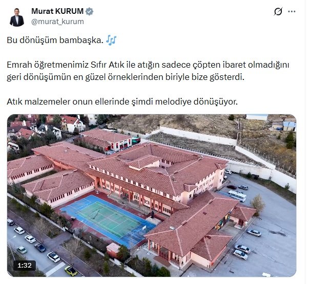 Emrah Kaya atık malzemelerle