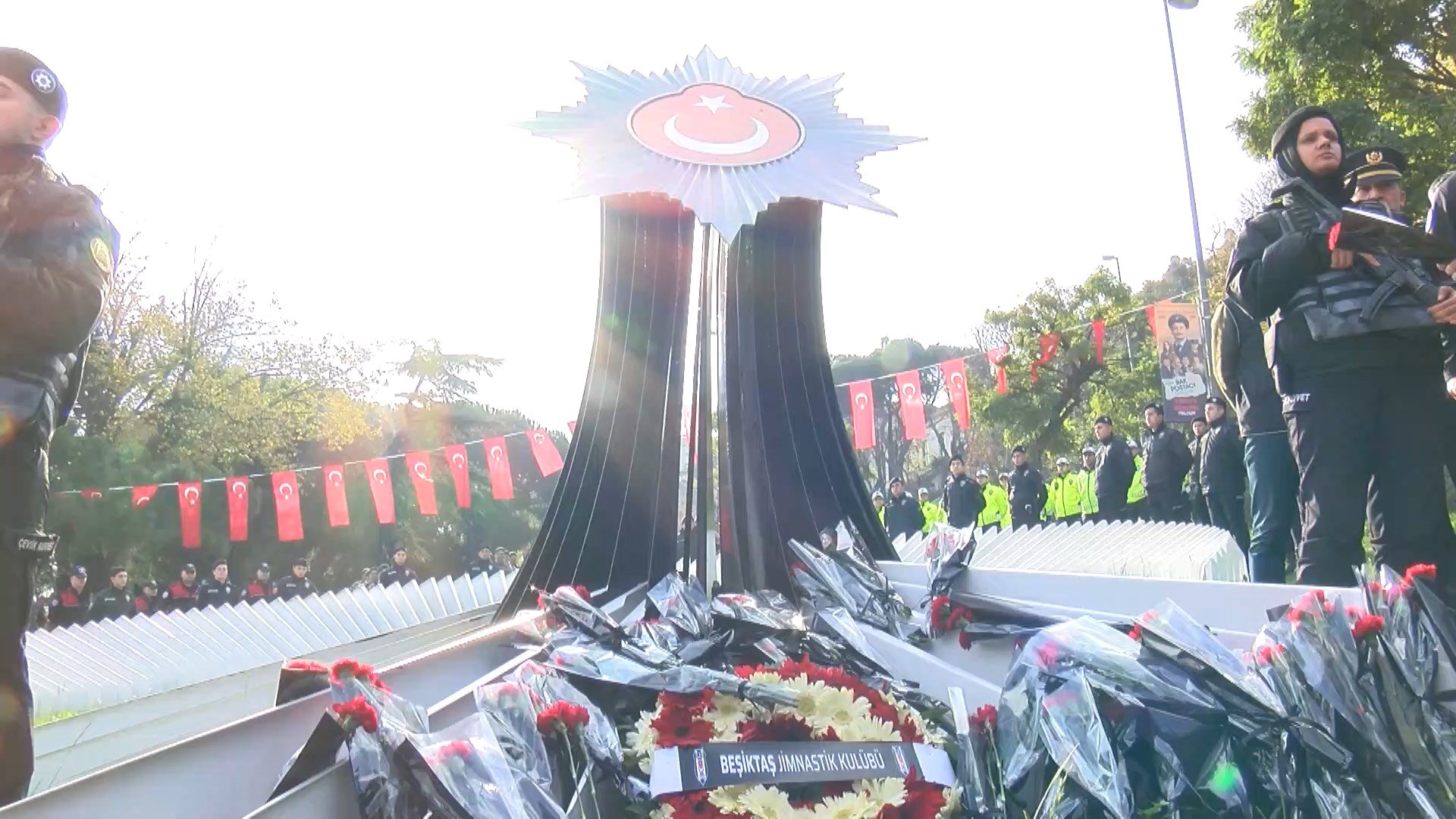 Beşiktaş Şehitleri Töreni