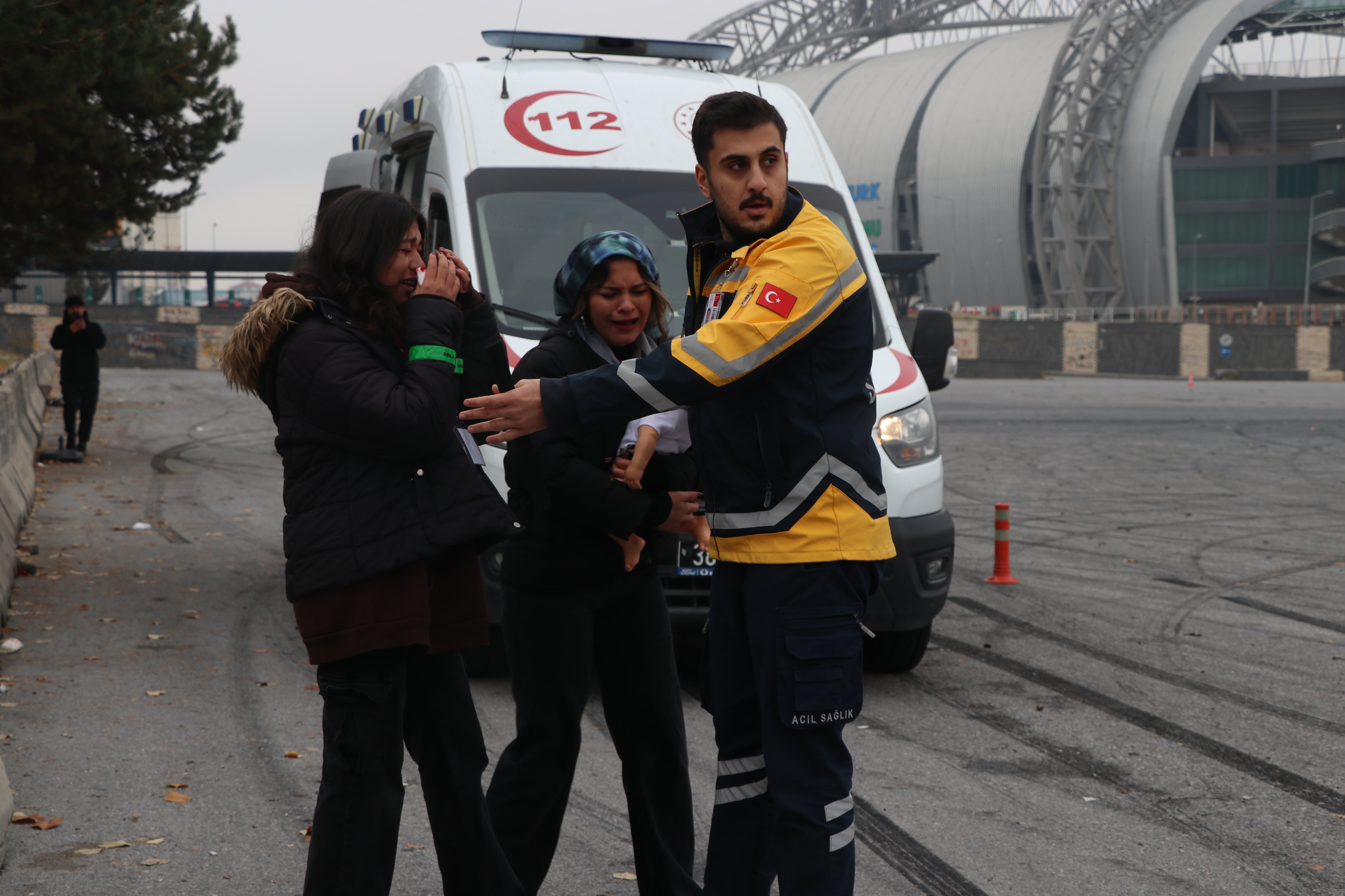 Ambulans Rallisi Tatbikat Sahnesi